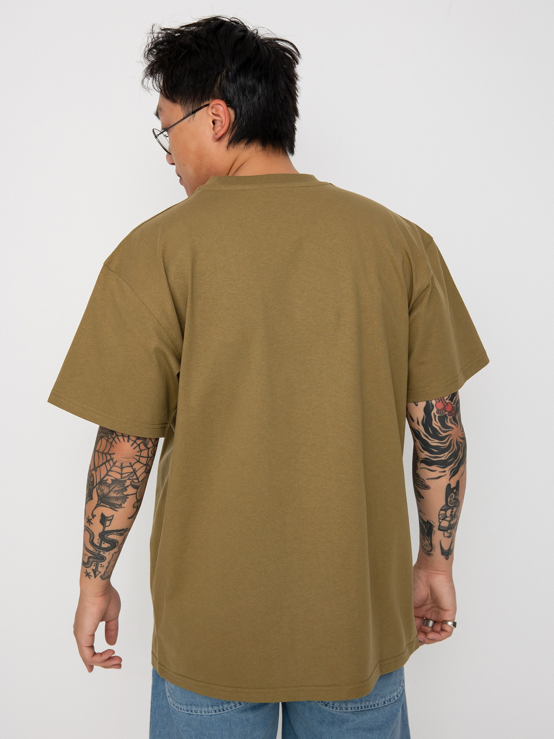 Carhartt WIP American Script T-shirt (larch)