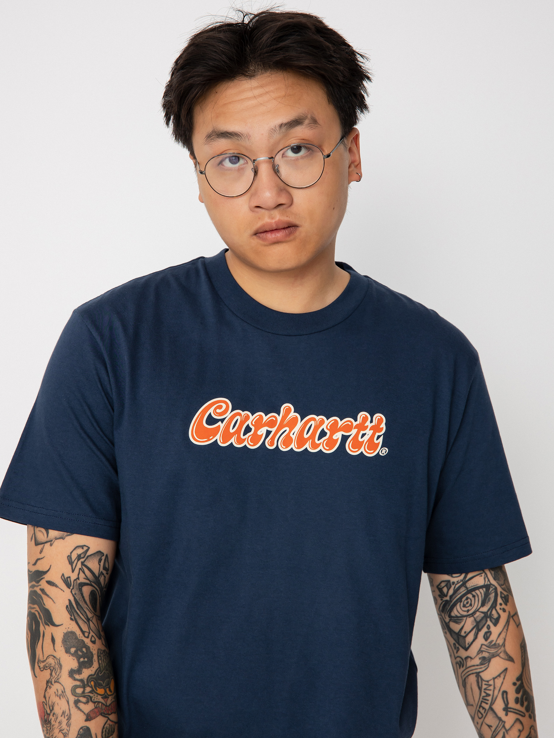 Carhartt WIP Liquid Script T-shirt (blue)