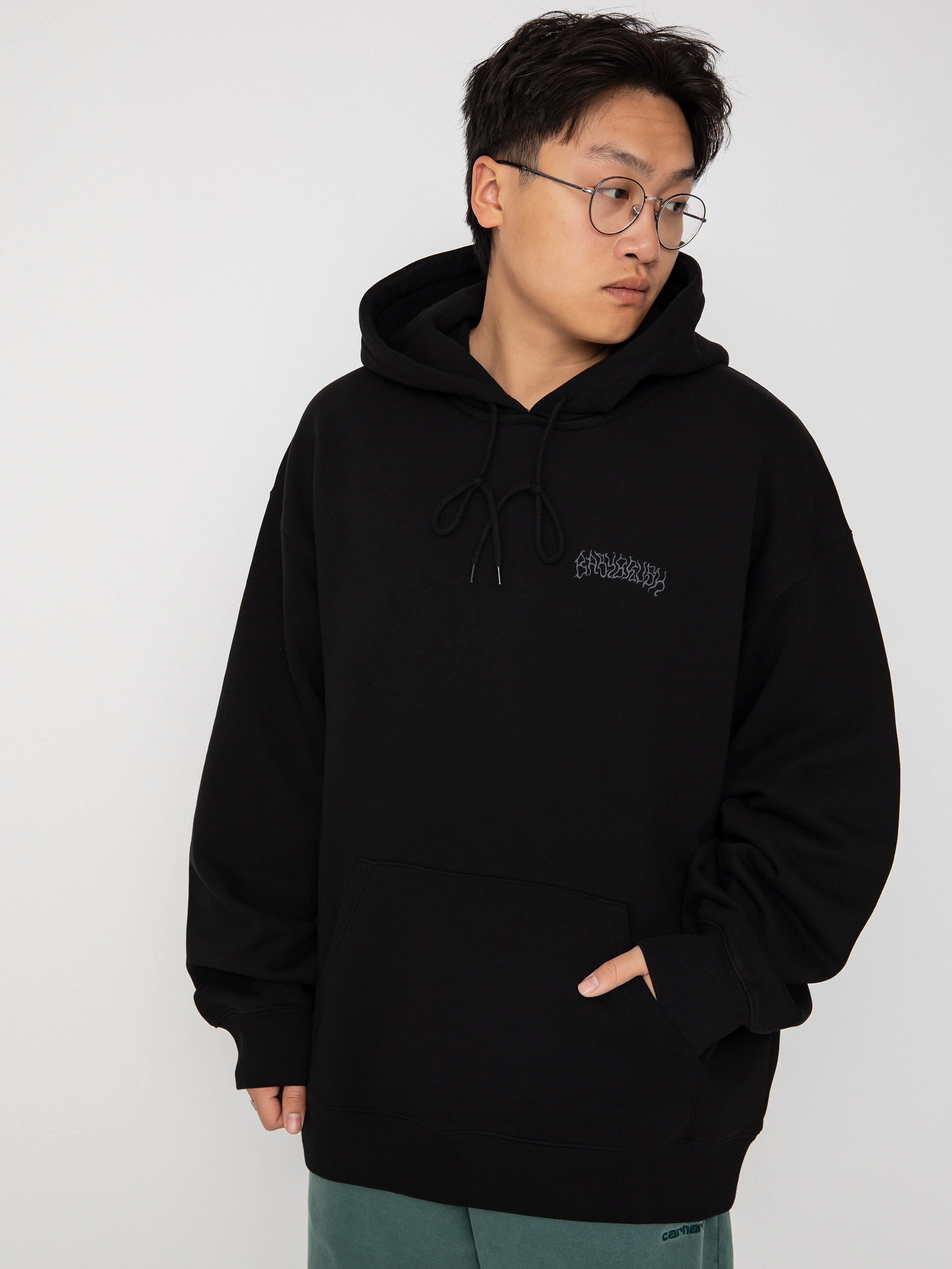 Carhartt WIP Babybrush Duck HD Hoodie (black)