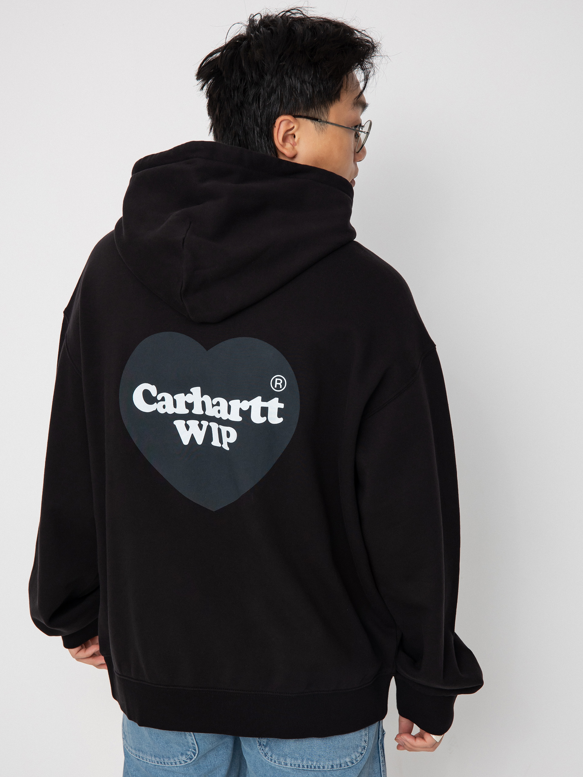 Carhartt WIP Heart HD Hoodie (black)