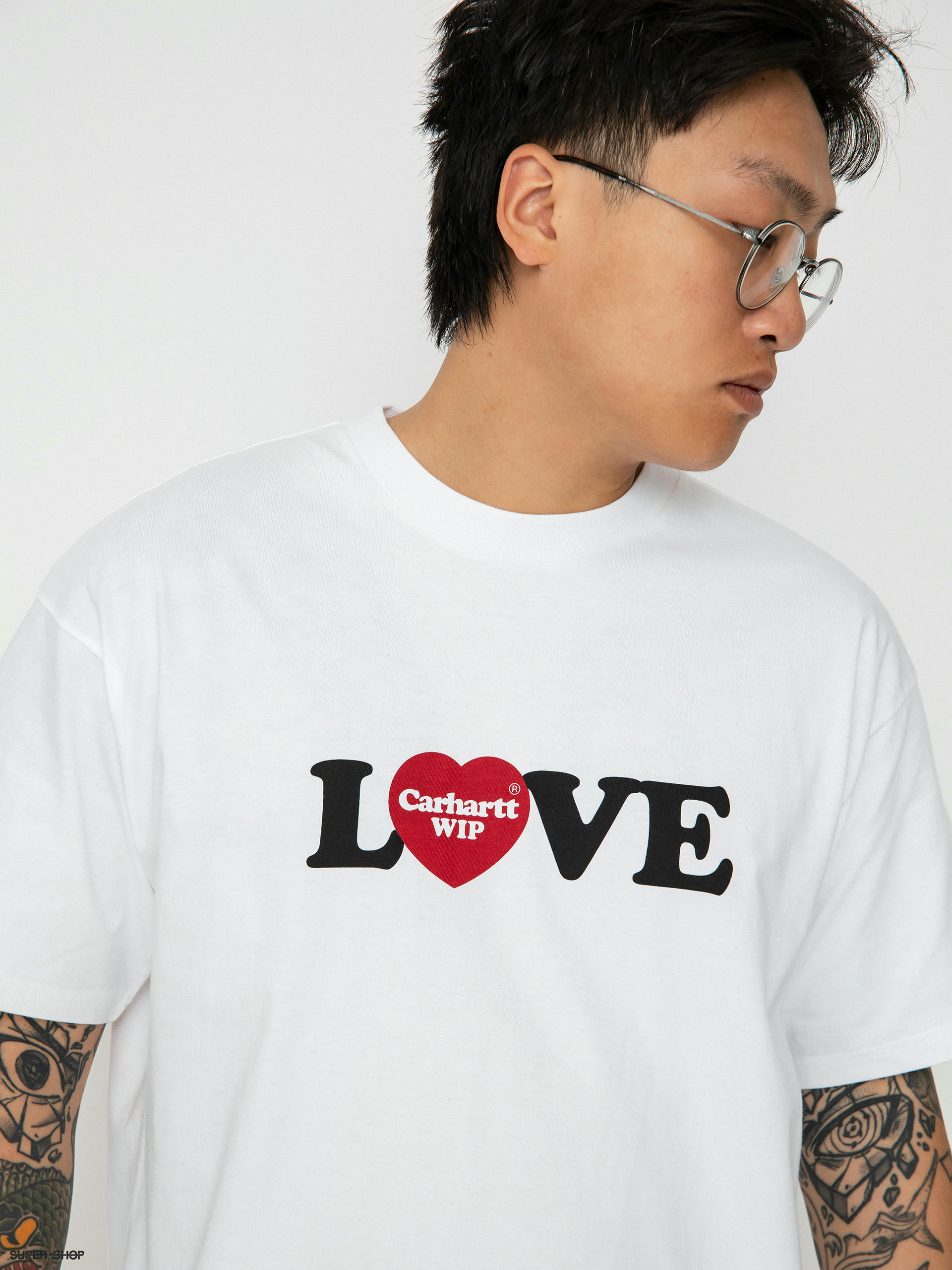 Carhartt WIP White Love T-Shirt