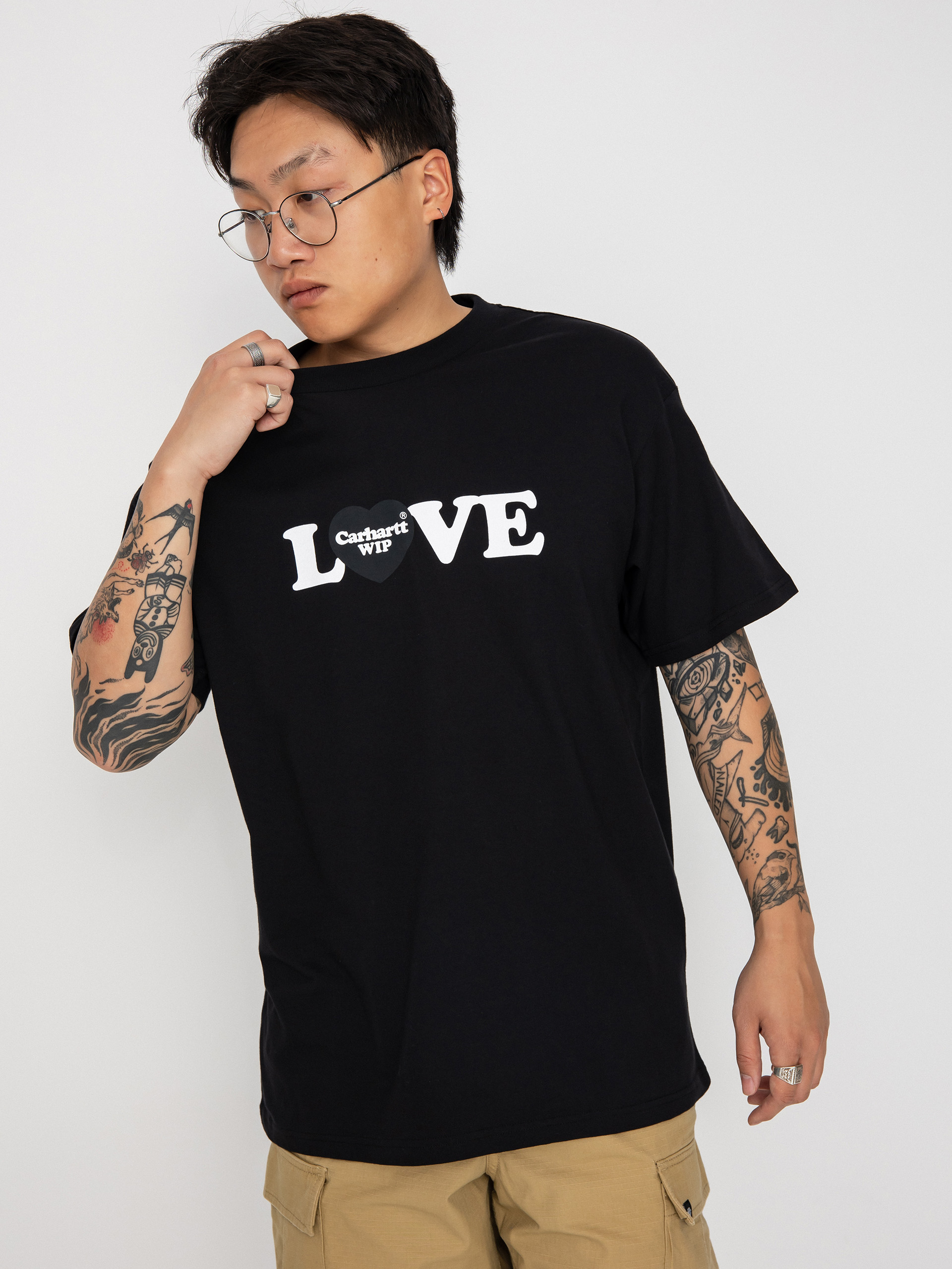 Carhartt WIP Love T-shirt (black)