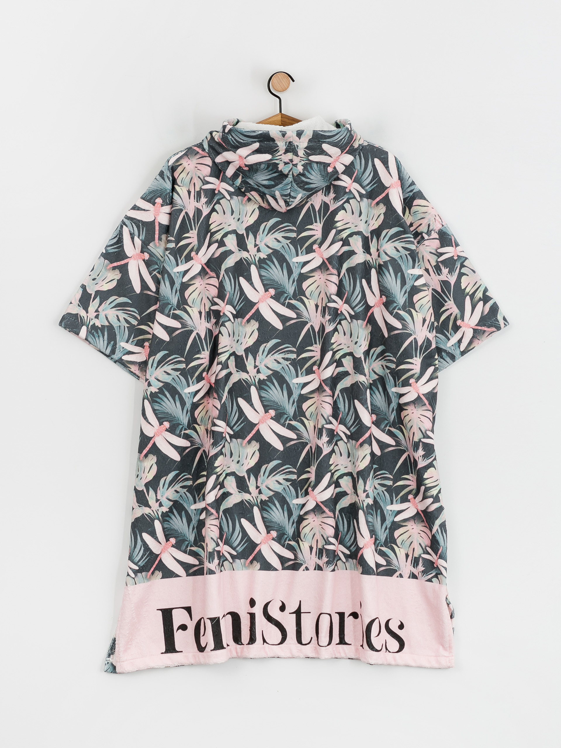 Femi Stories Poncho Richie Hoodie Wmn (cnd)