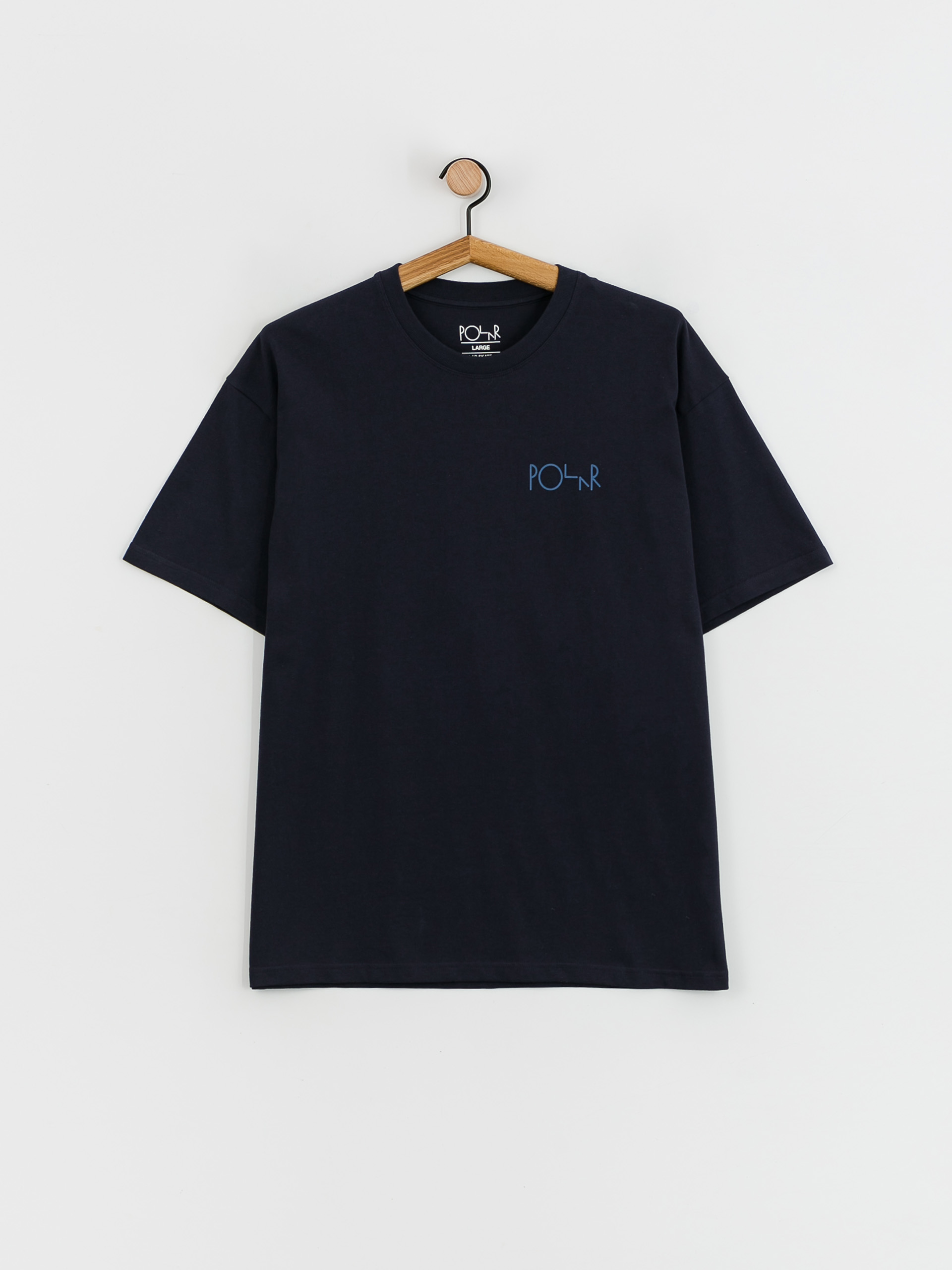 Polar Skate Stroke Logo T-shirt (navy/blue)