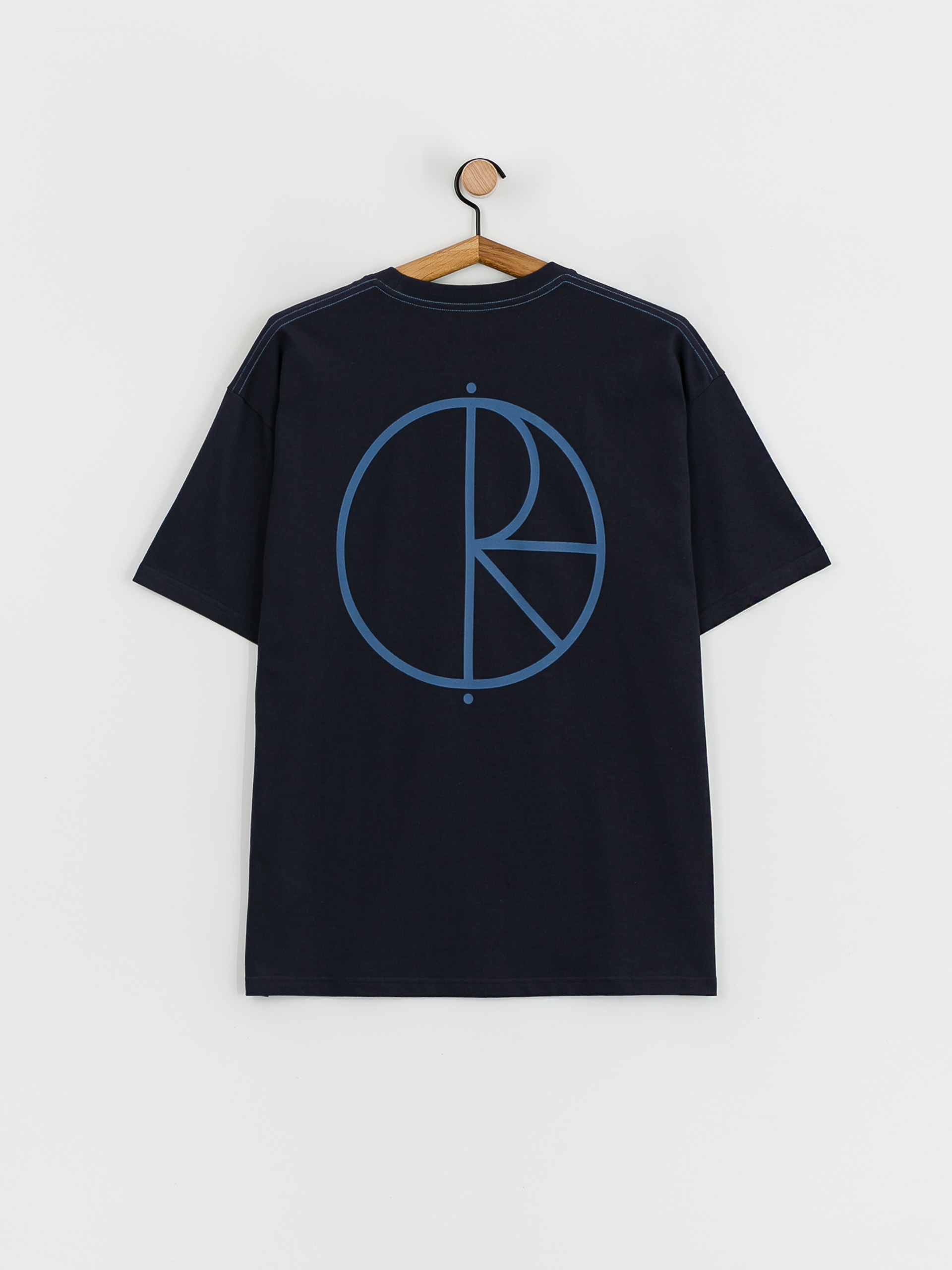 Polar Skate Stroke Logo T-shirt (navy/blue)