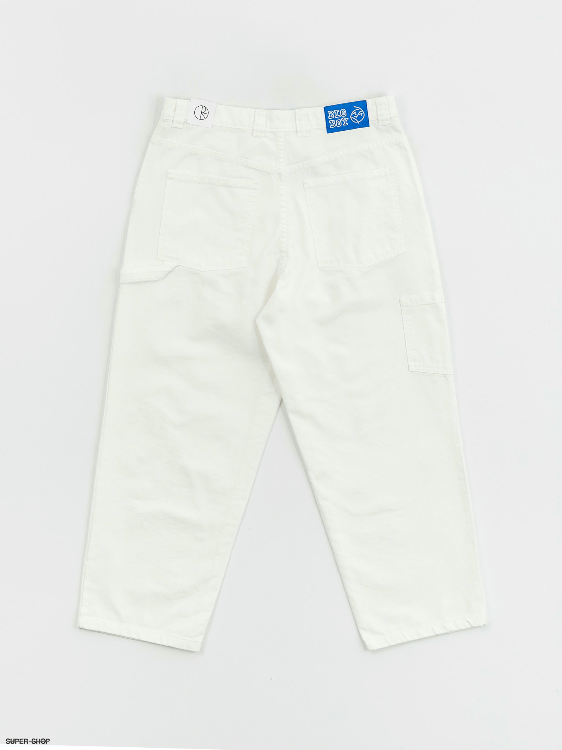 Polar Skate Big Boy Work Pants (white)