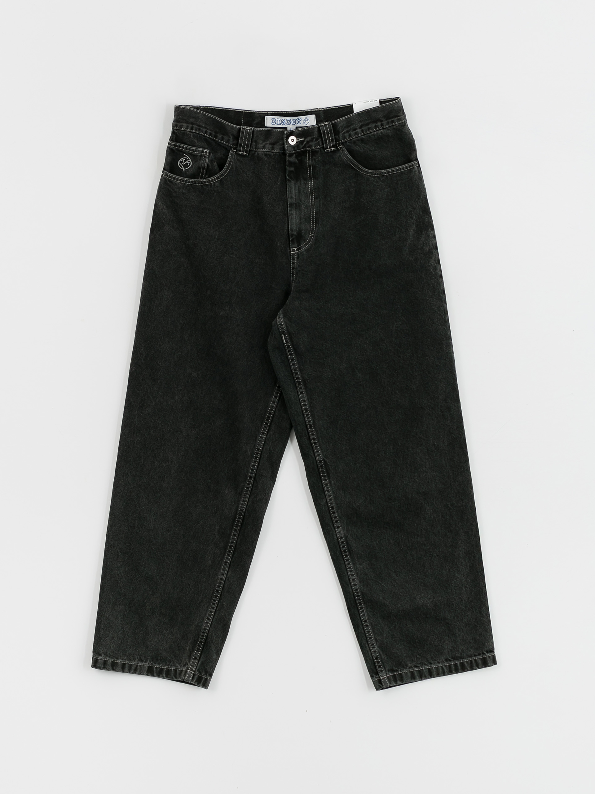 POLAR SKATE BIG BOY Lサイズ シルバーブラック Polar Skate Co. Big Boy Jeans - silver black | Tactics