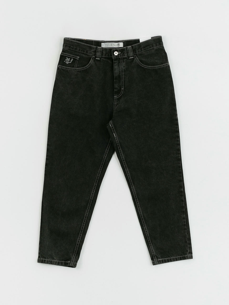 Polar Skate 92! Denim Pants (silver black)