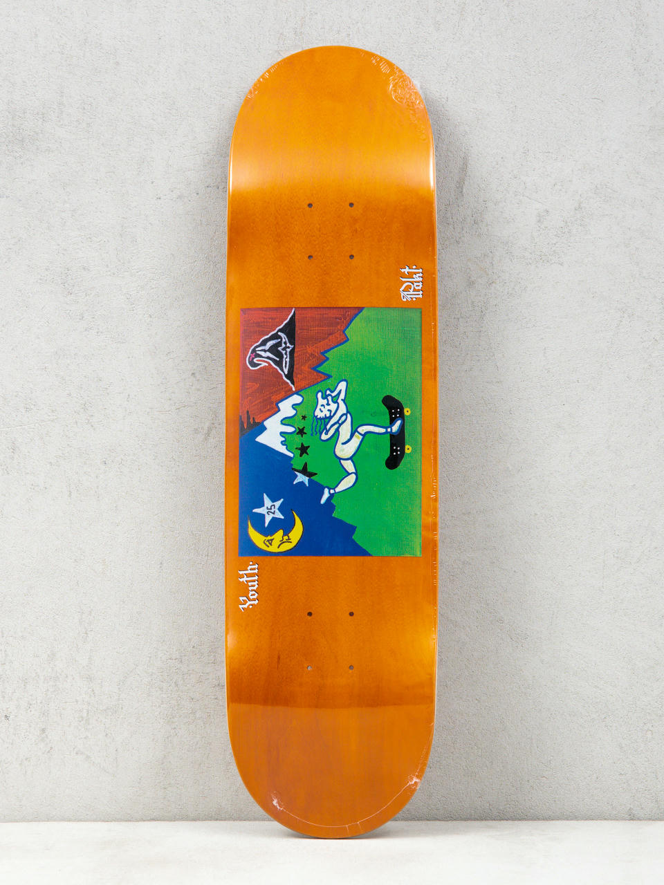 Youth Skateboards X Pakt Baba Na Desce Deck (orange)