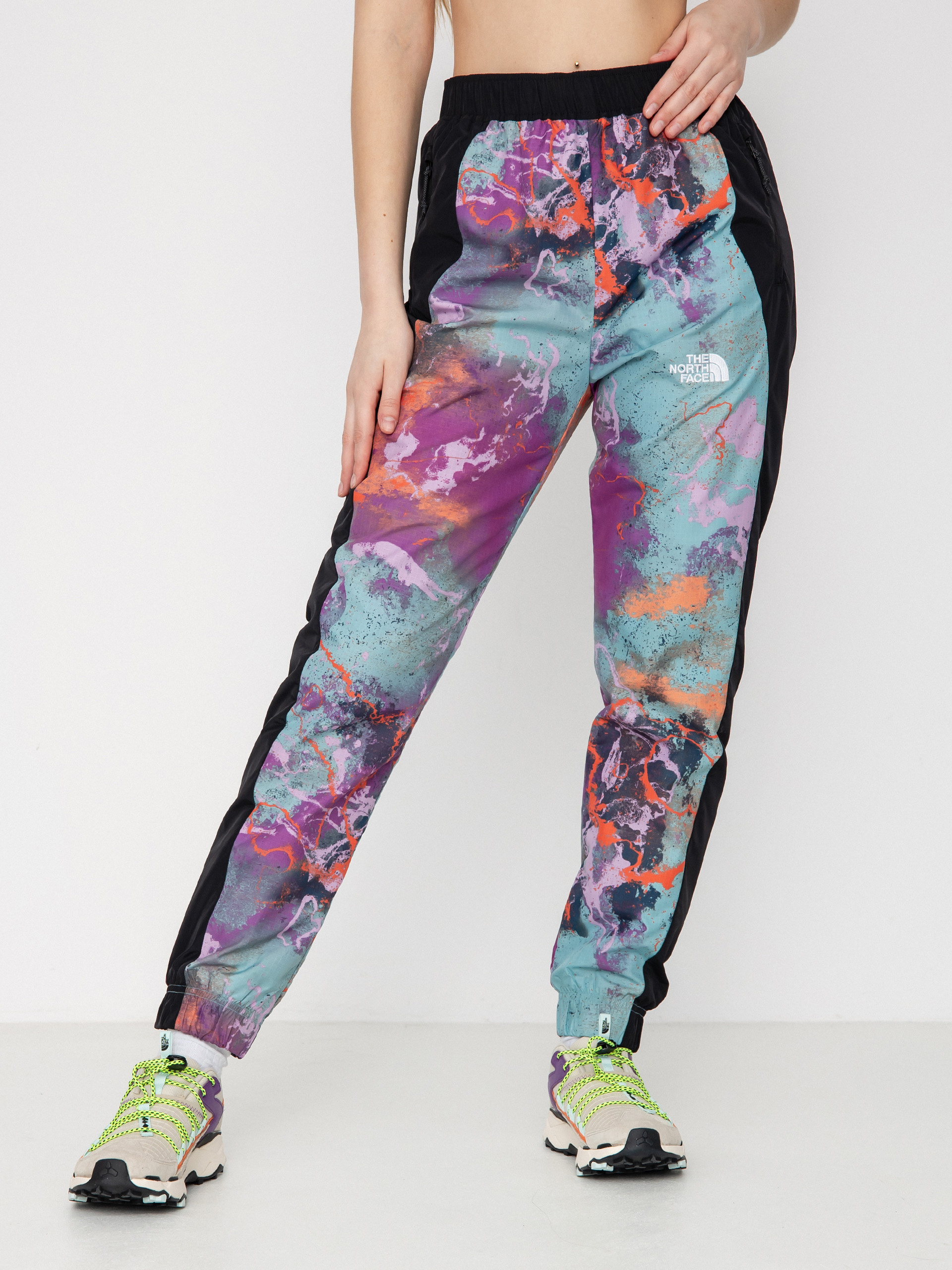 The North Face Dynaka Summer Aop Pants Wmn (reef waters tnf distort print)