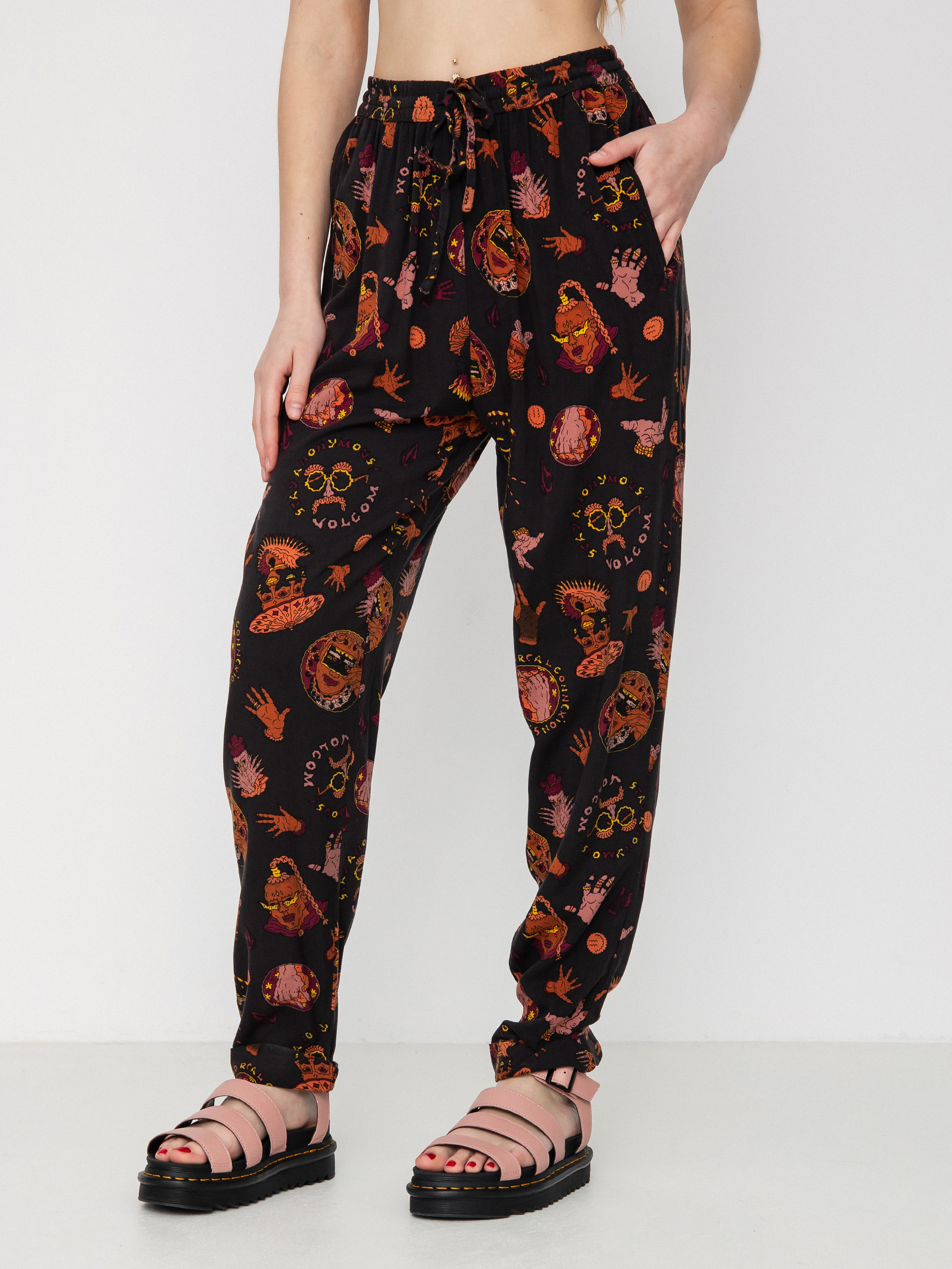 Volcom Connected Minds Surf Pants Wmn - multicolor (black)