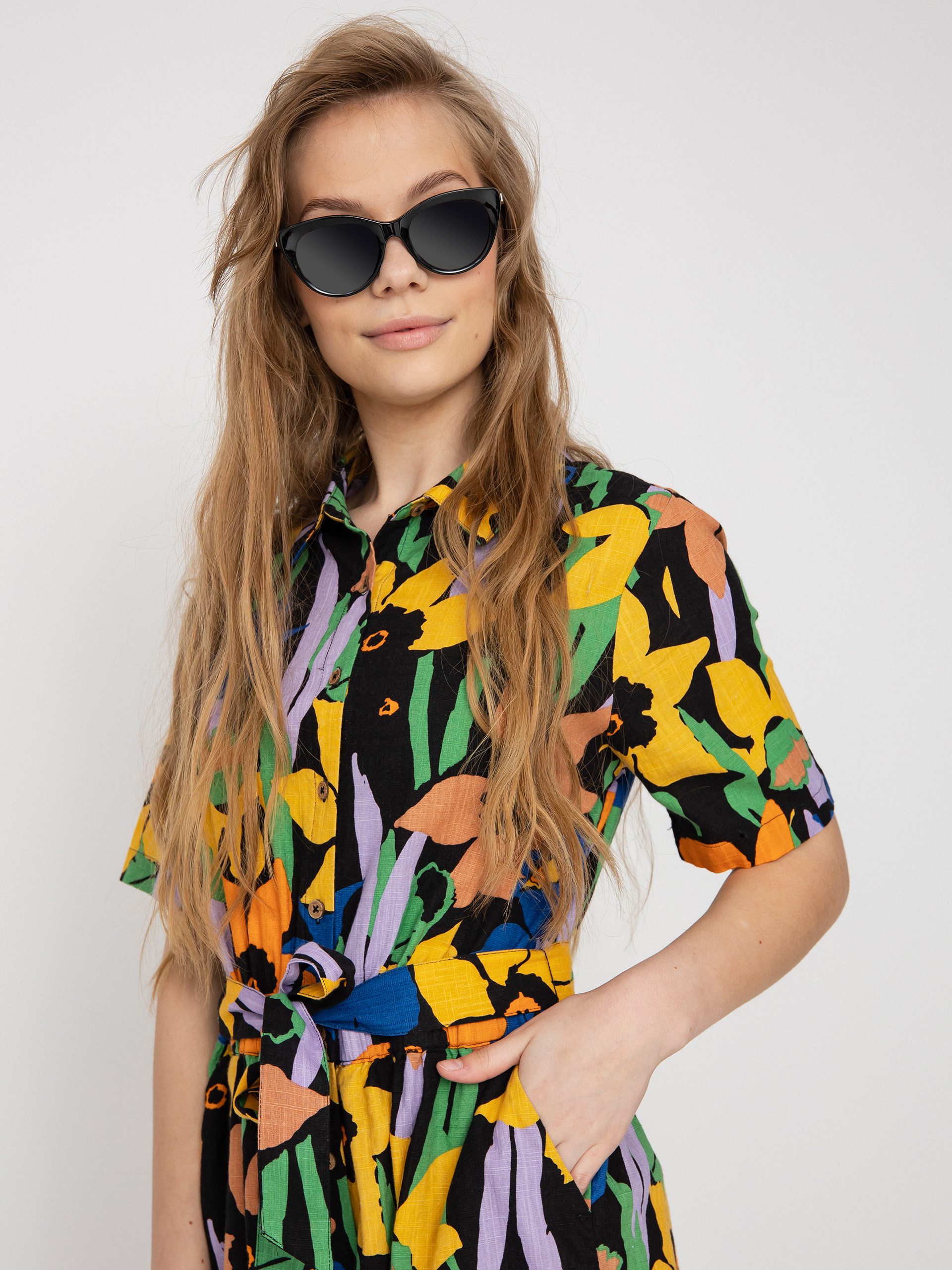 Womens Roxy Real Yesterday Overall (anthracite flower jammin)