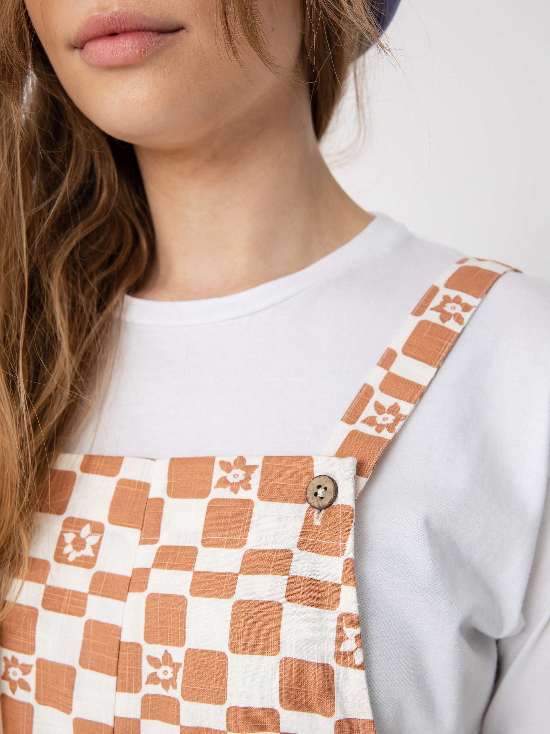 Roxy Midnight Sky Check Hose Wmn (snow white sol power)