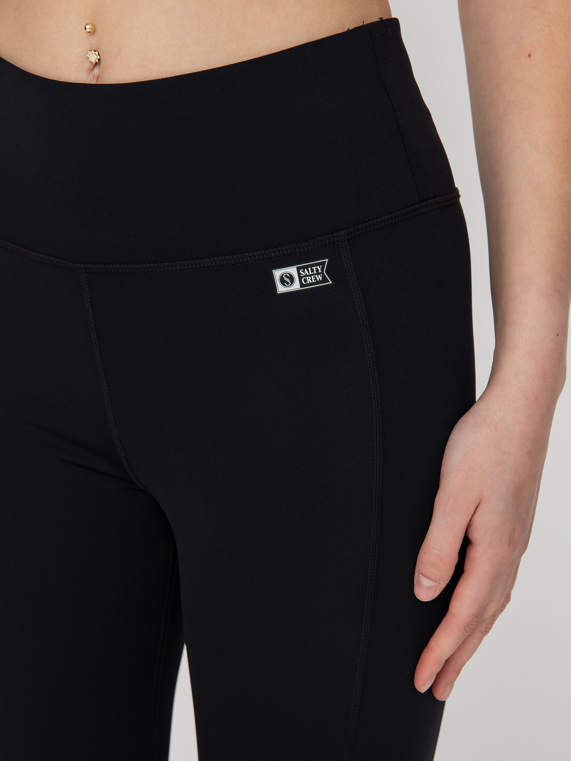 Salty Crew Signature Legging Leggins Wmn (black)