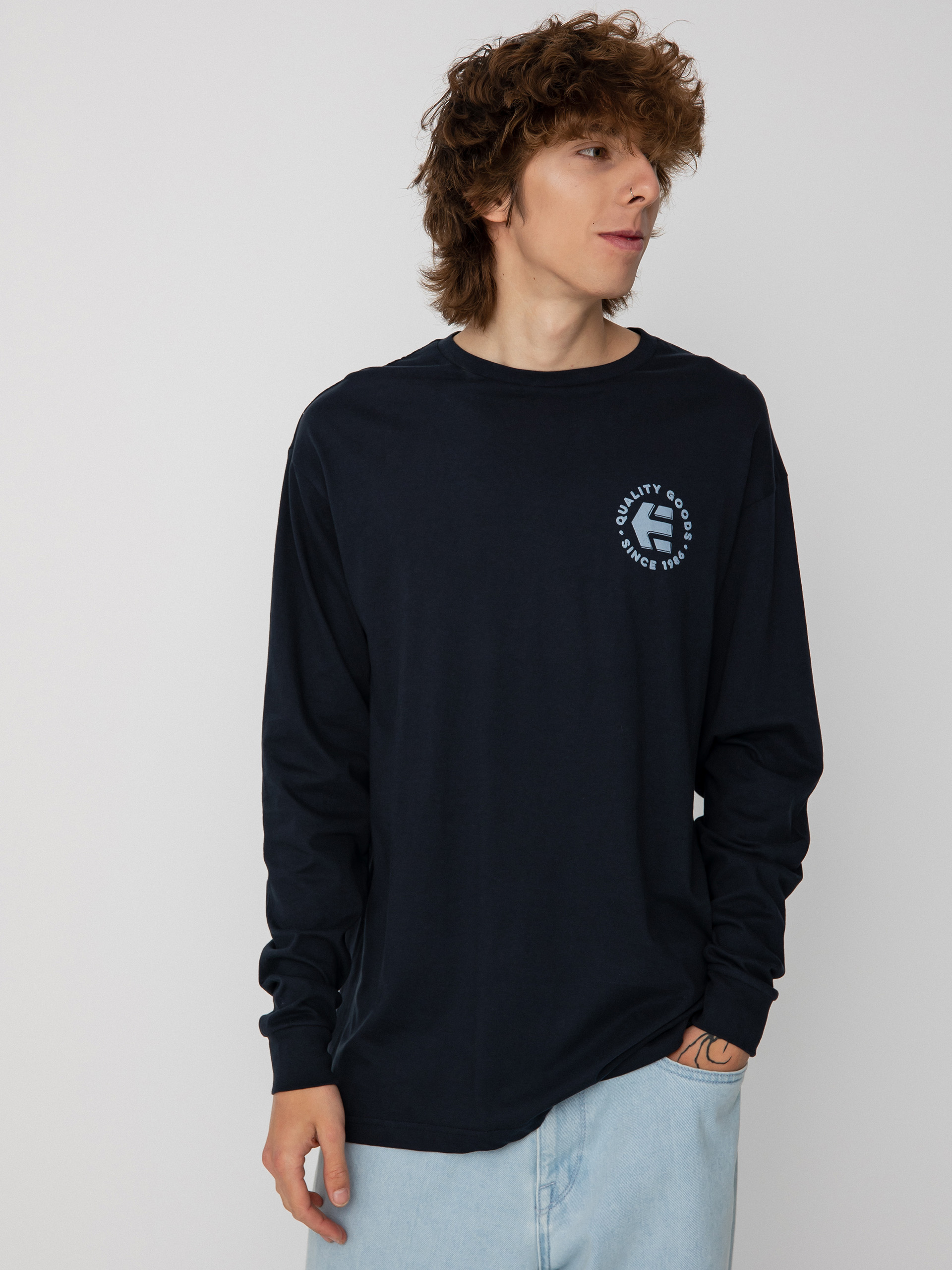 Etnies Since 1986 Longsleeve (navy/orange)