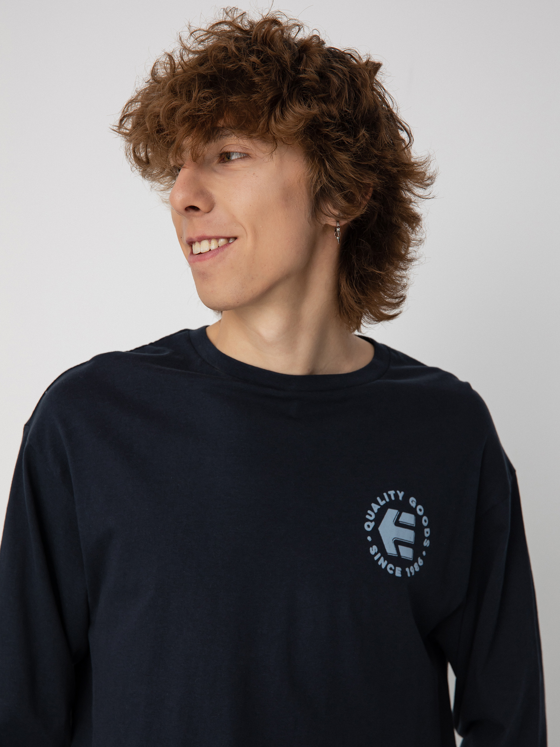 Etnies Since 1986 Longsleeve (navy/orange)