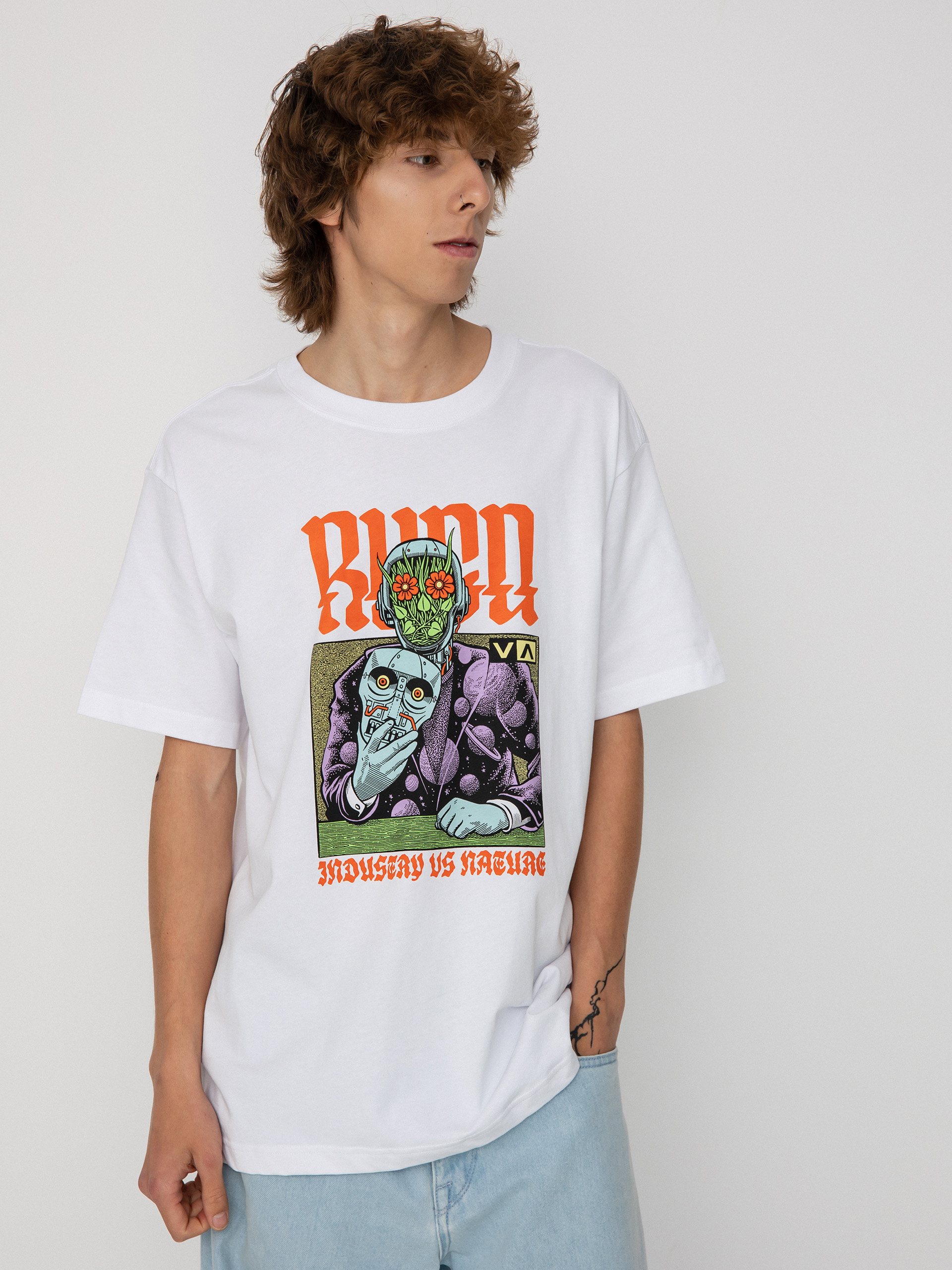 RVCA Manderoid T-shirt (white)