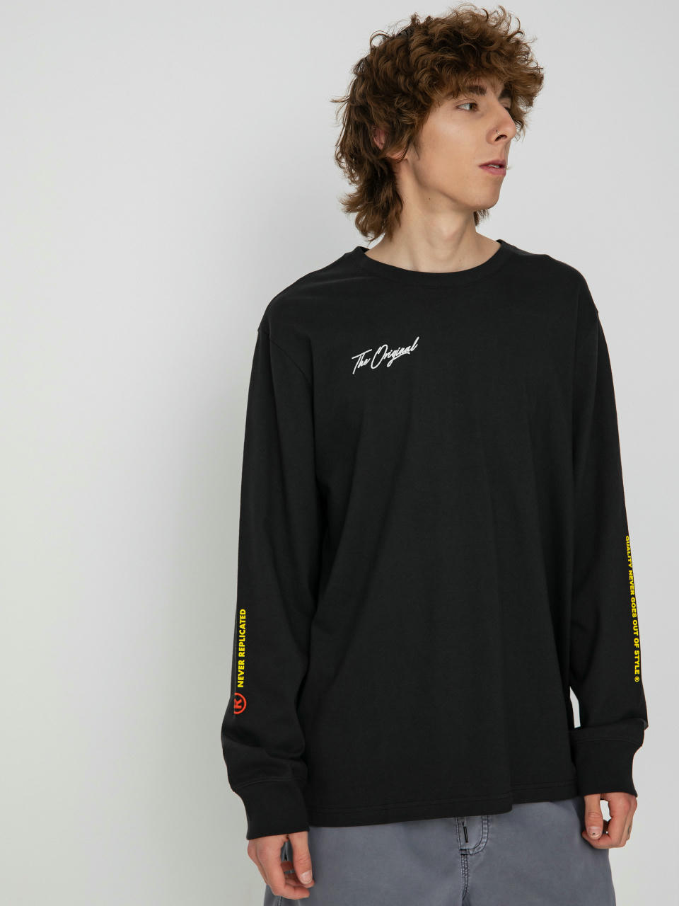 Levi's® Relaxed Graphic Poster Logo Longsleeve (black)