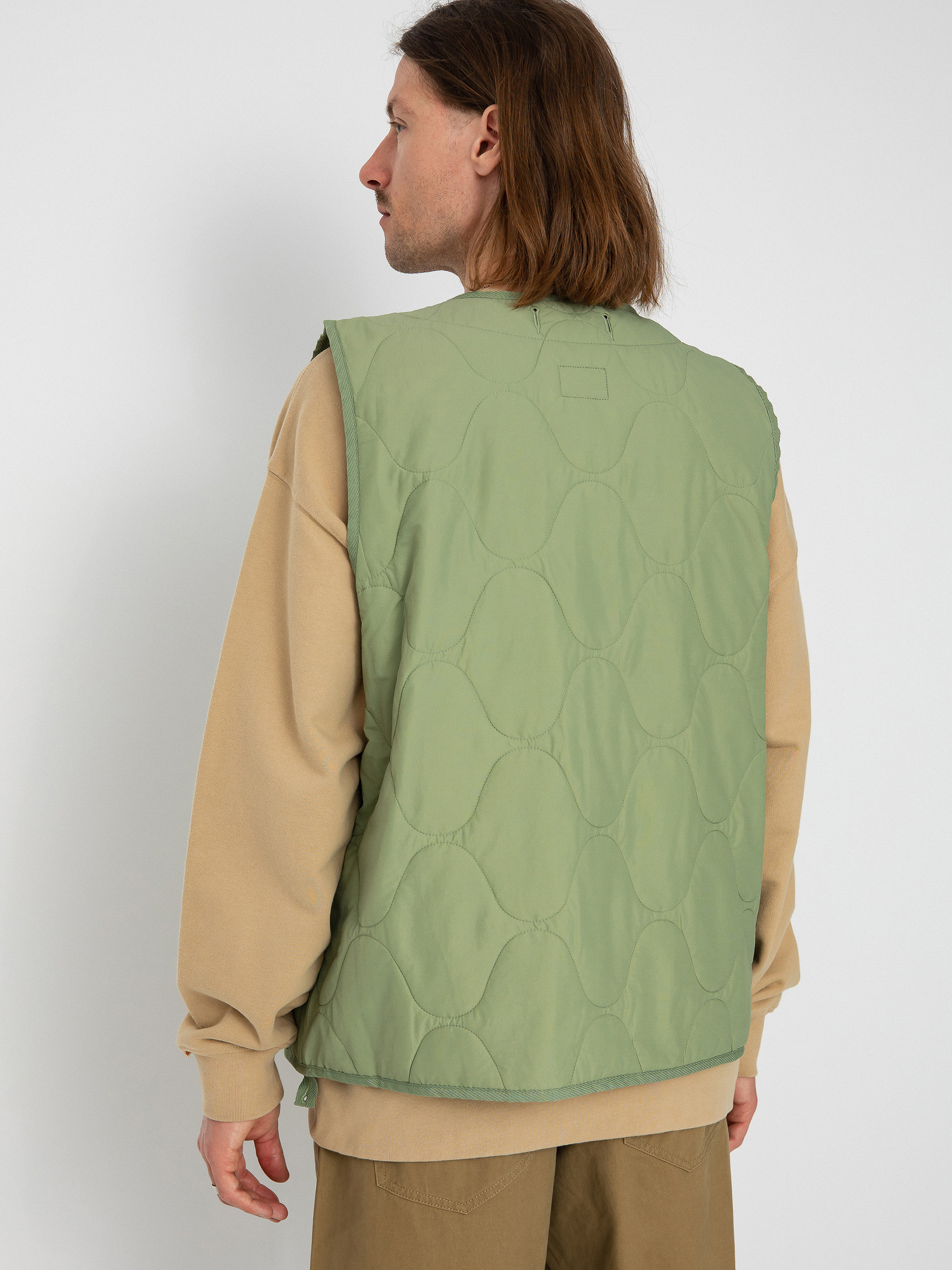 Nike SB Wvn Insulated Military Vest (oil green/white)