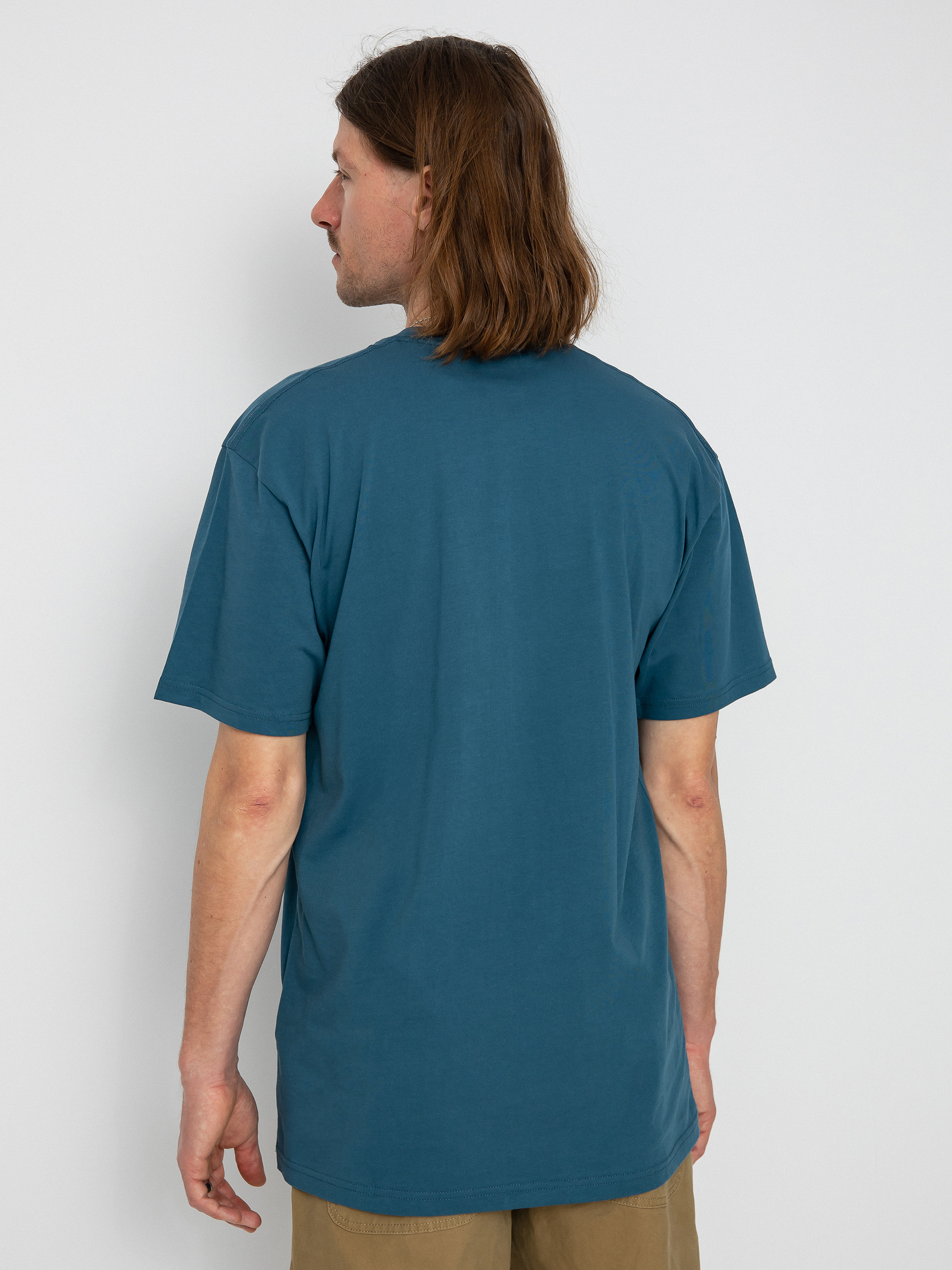 Vans Left Chest Logo T-shirt (vans teal/white)