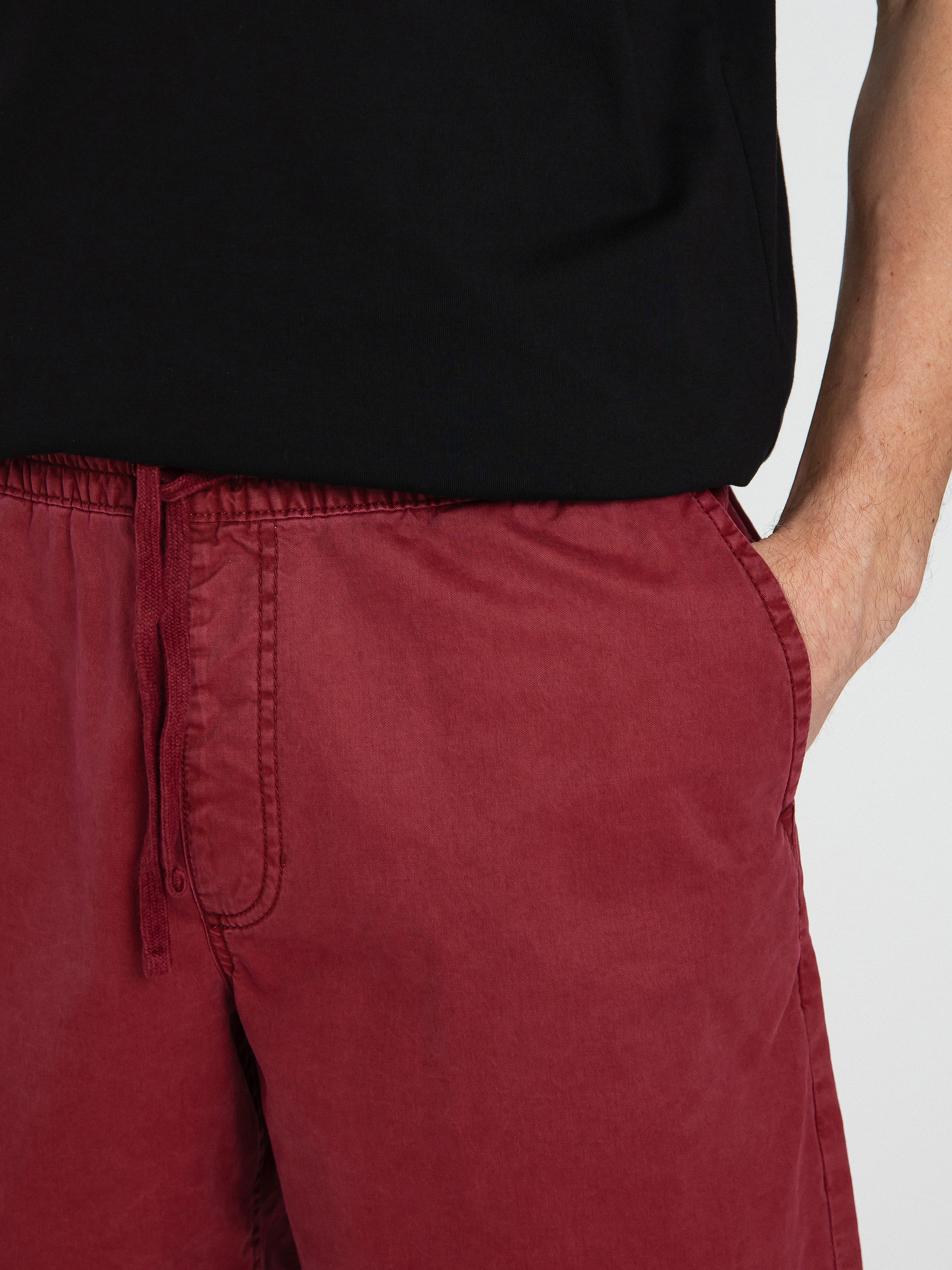 Vans Range Salt Wash Relaxed Elastic Shorts (syrah)