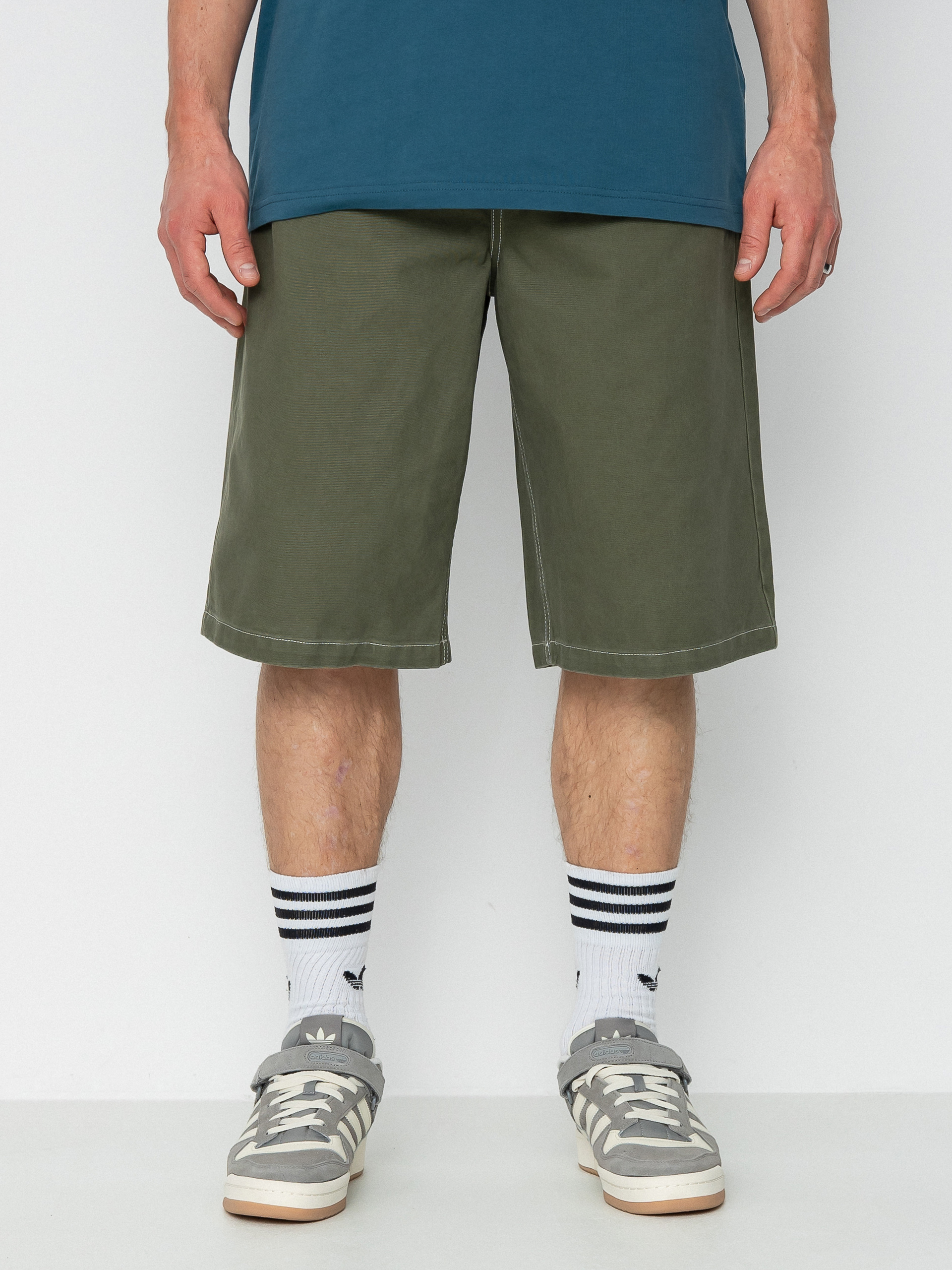 MassDnm Craft Baggy Fit Shorts (olive)
