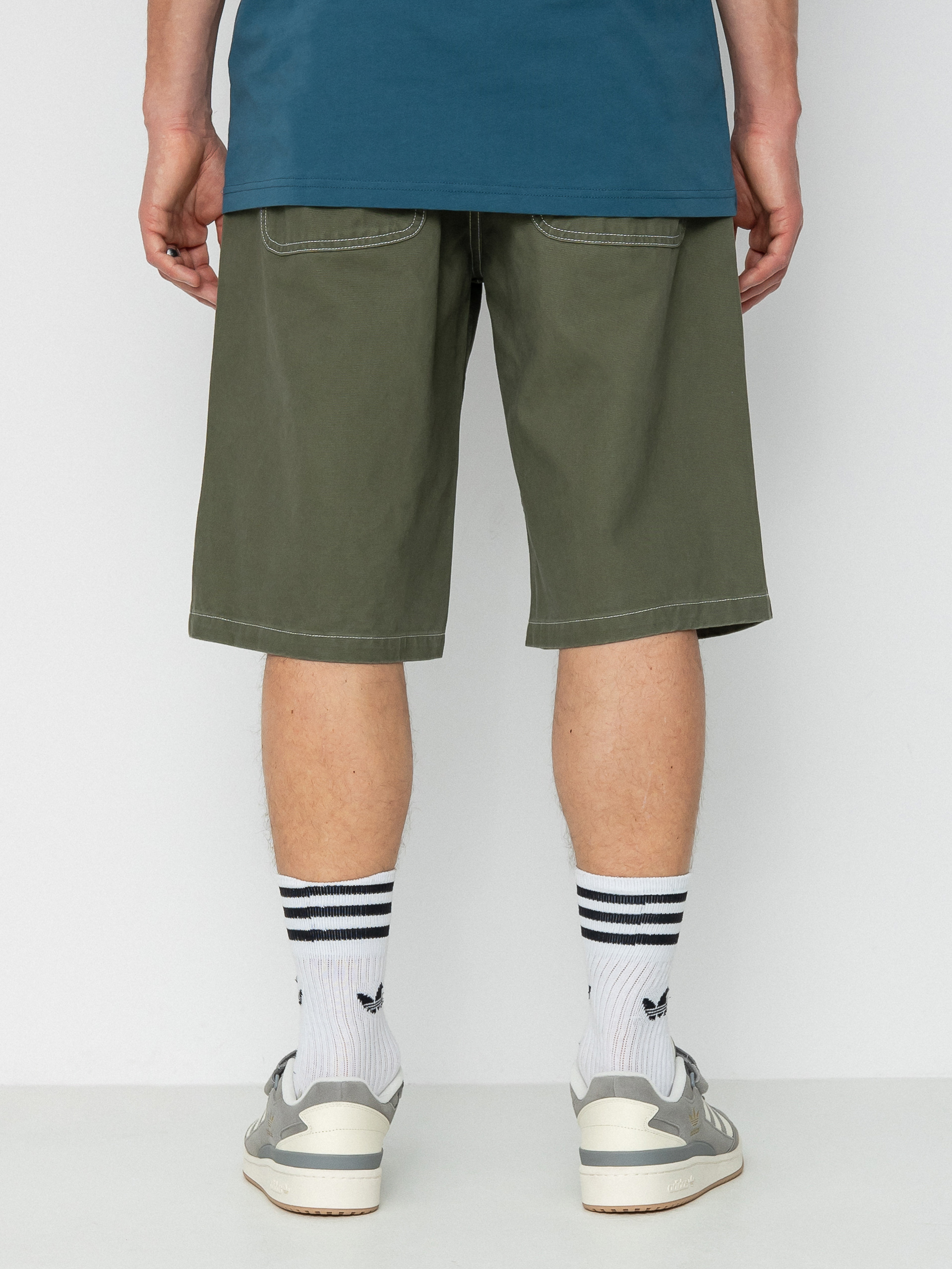 MassDnm Craft Baggy Fit Shorts (olive)