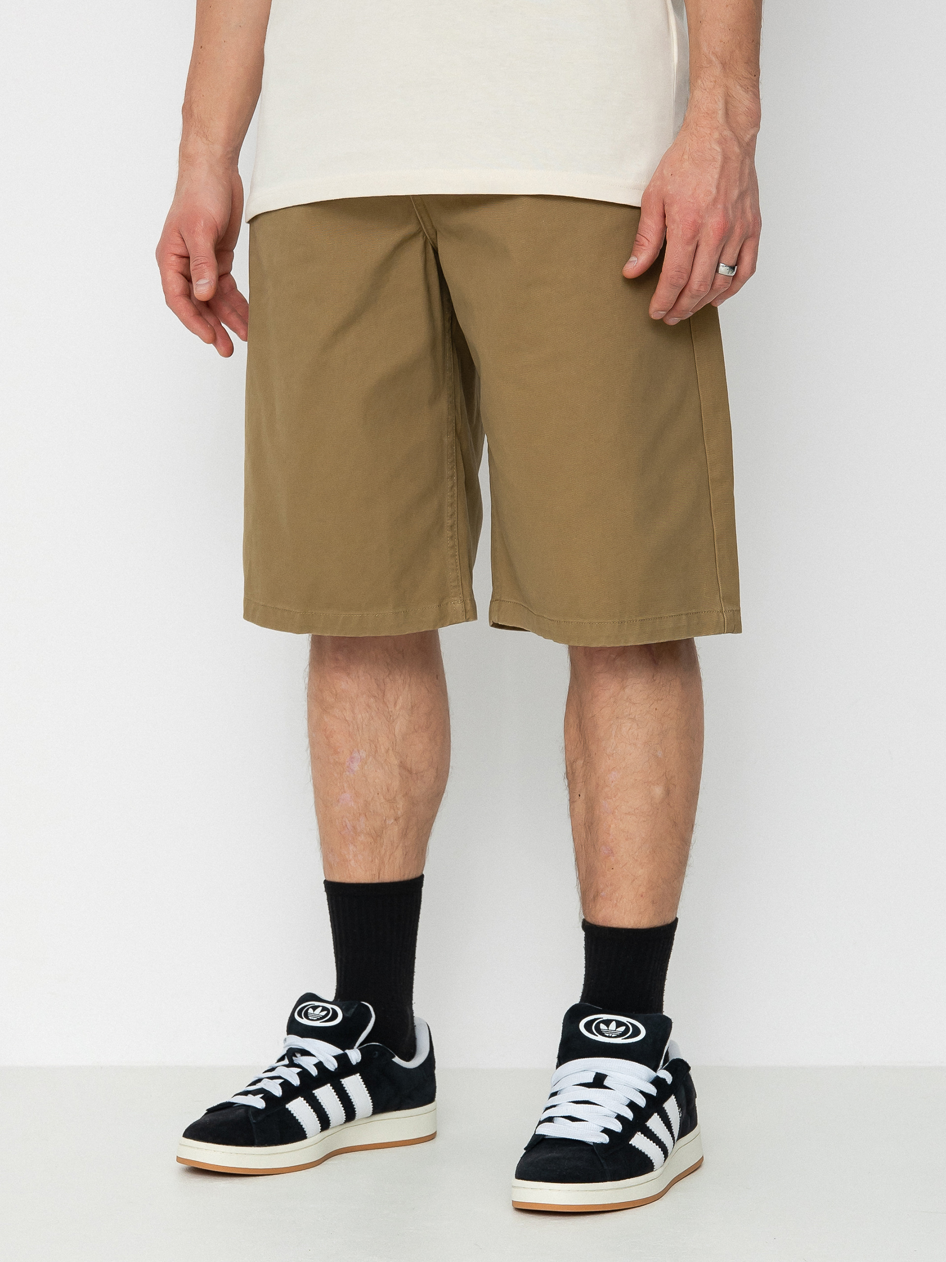 MassDnm Slang Baggy Fit Shorts (beige)