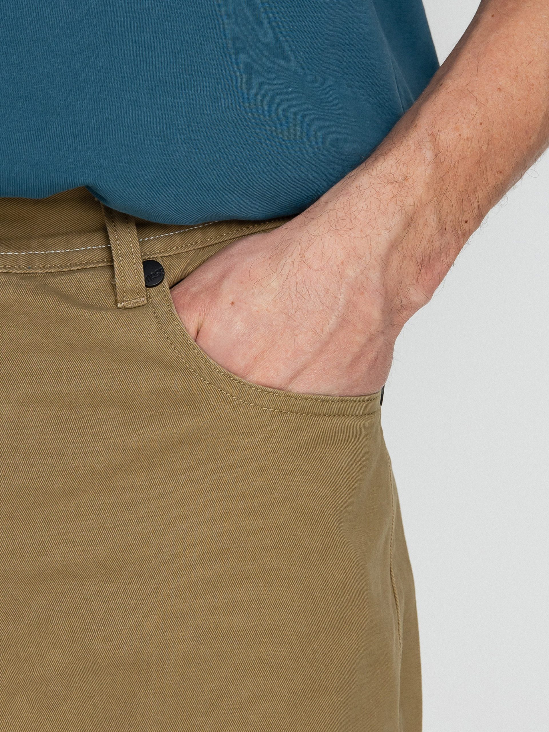 MassDnm Base Regular Fit Shorts (beige)