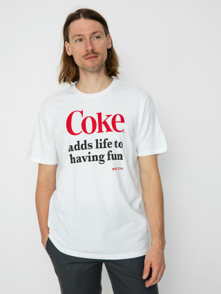 Brixton Coca-Cola Having Fun T-shirt (white)