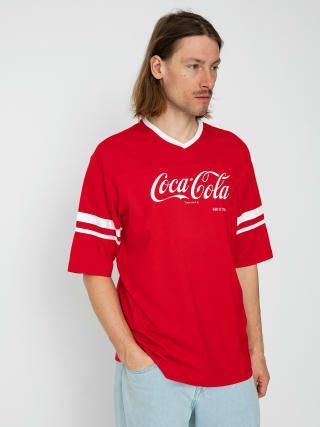 Brixton Coca-Cola Classic Football T-shirt (cokered)