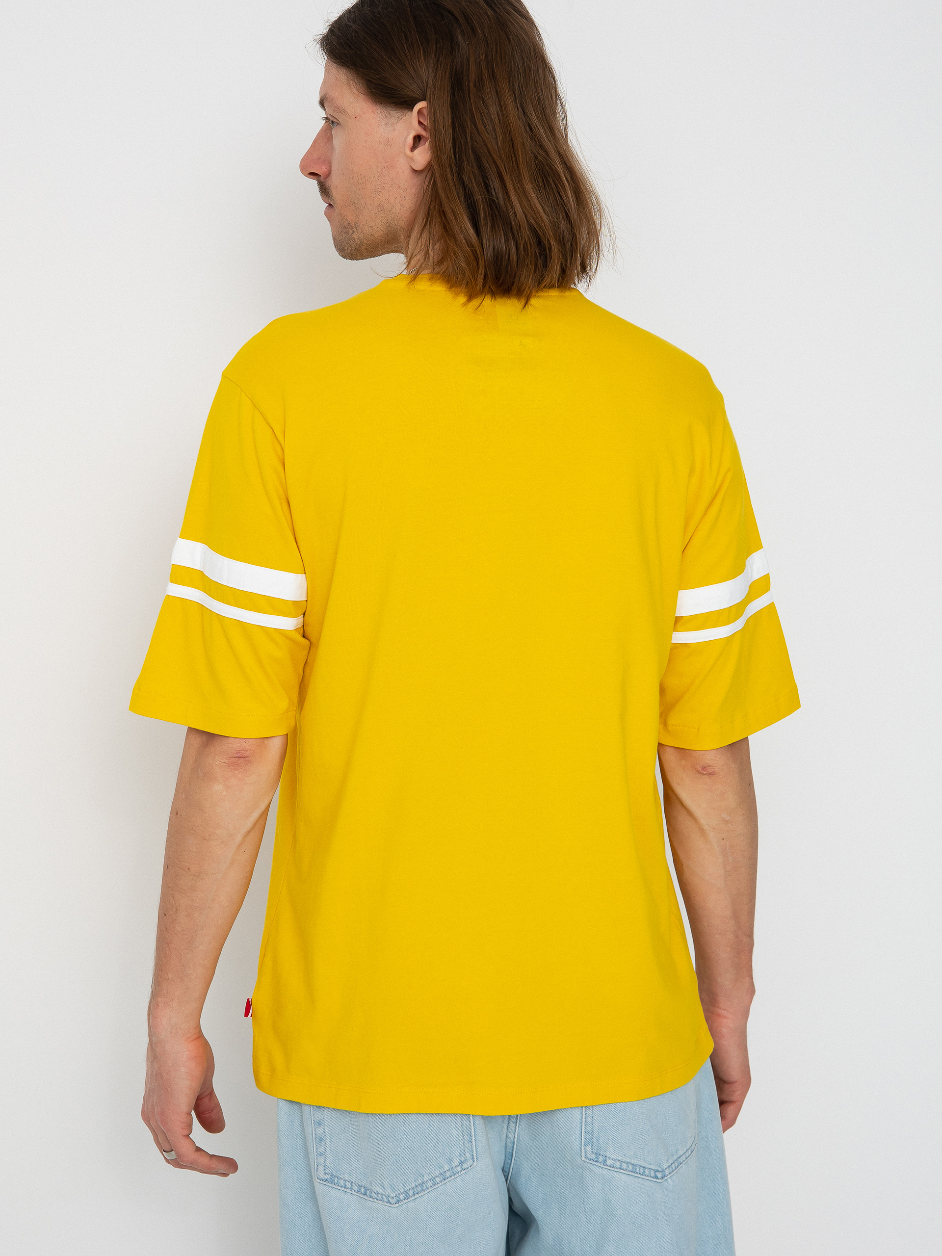 Brixton Coca-Cola Classic Football T-shirt (yellow)