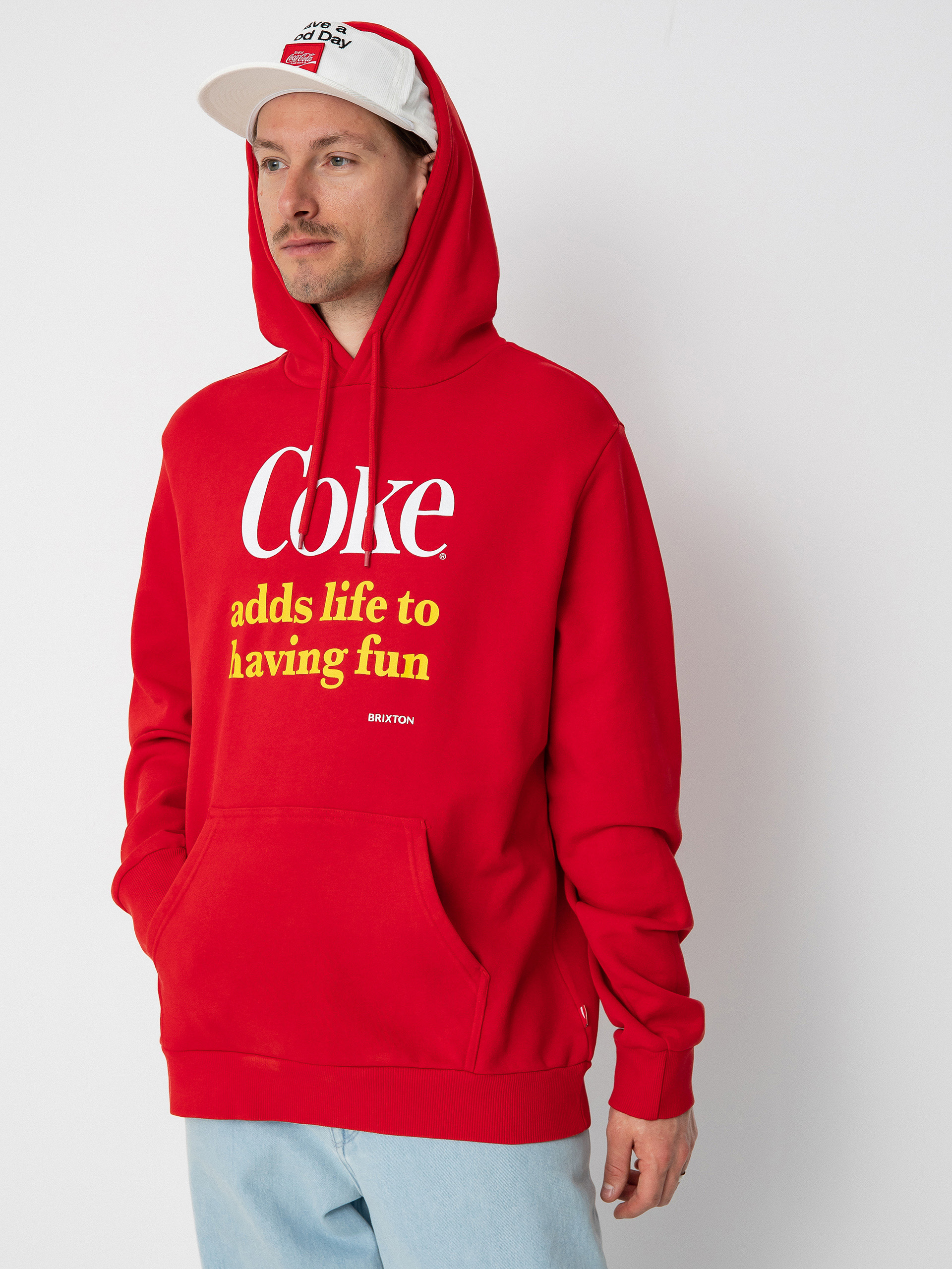 Brixton Coca-Cola Having Fun HD Hoodie (cokered)