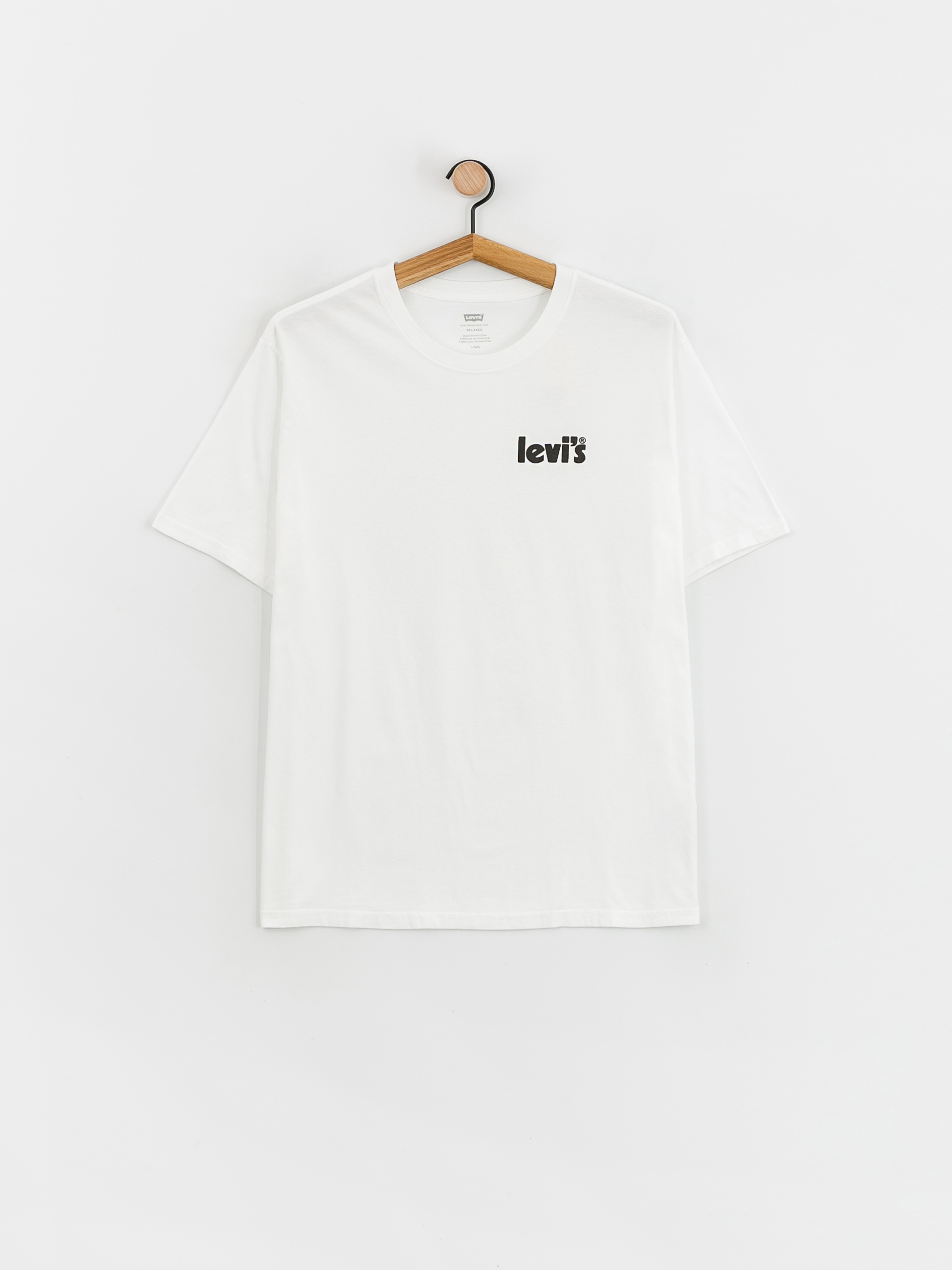 Levi's® Relaxed Fit Poster T-shirt (white graphic)