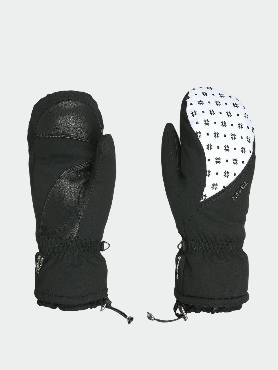 Level Mummies Gloves Wmn (black white)