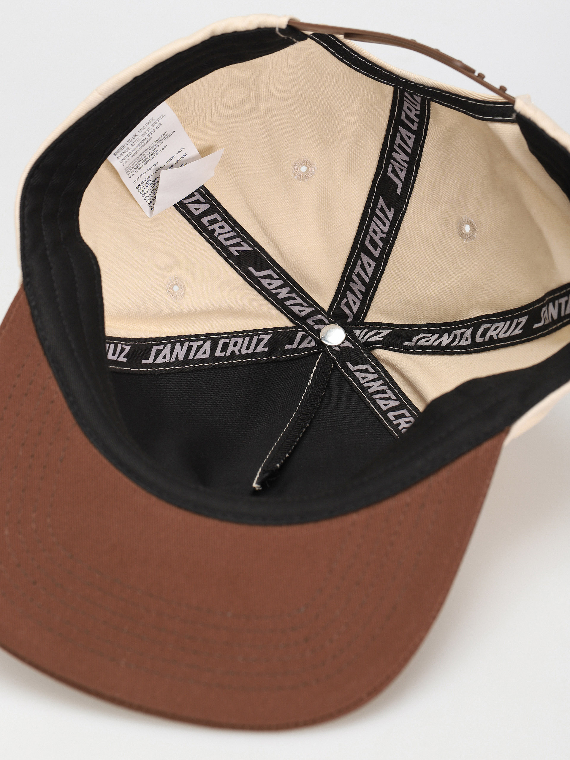 Santa Cruz Til The End Cap (off white/uniform green)