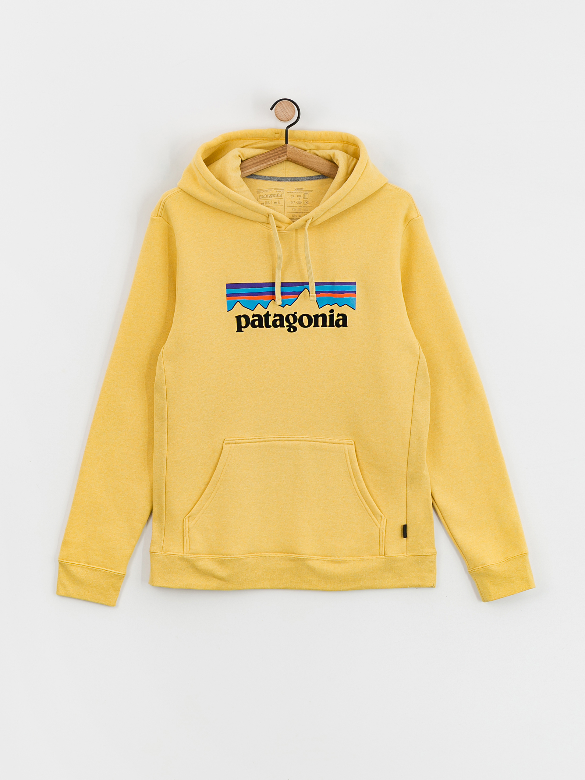 Patagonia Logo Uprisal HD Hoodie (surfboard yellow)