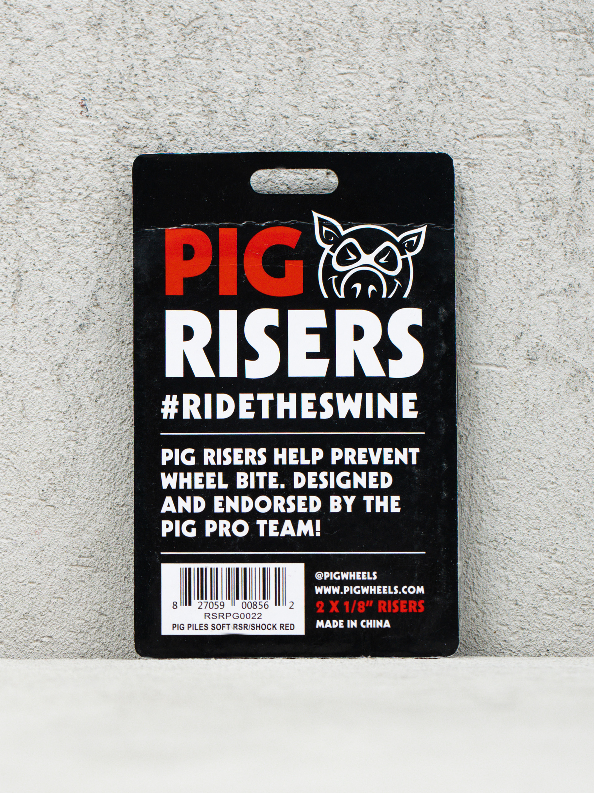 Pig Piles Soft Rsr Shockpads (shock red)