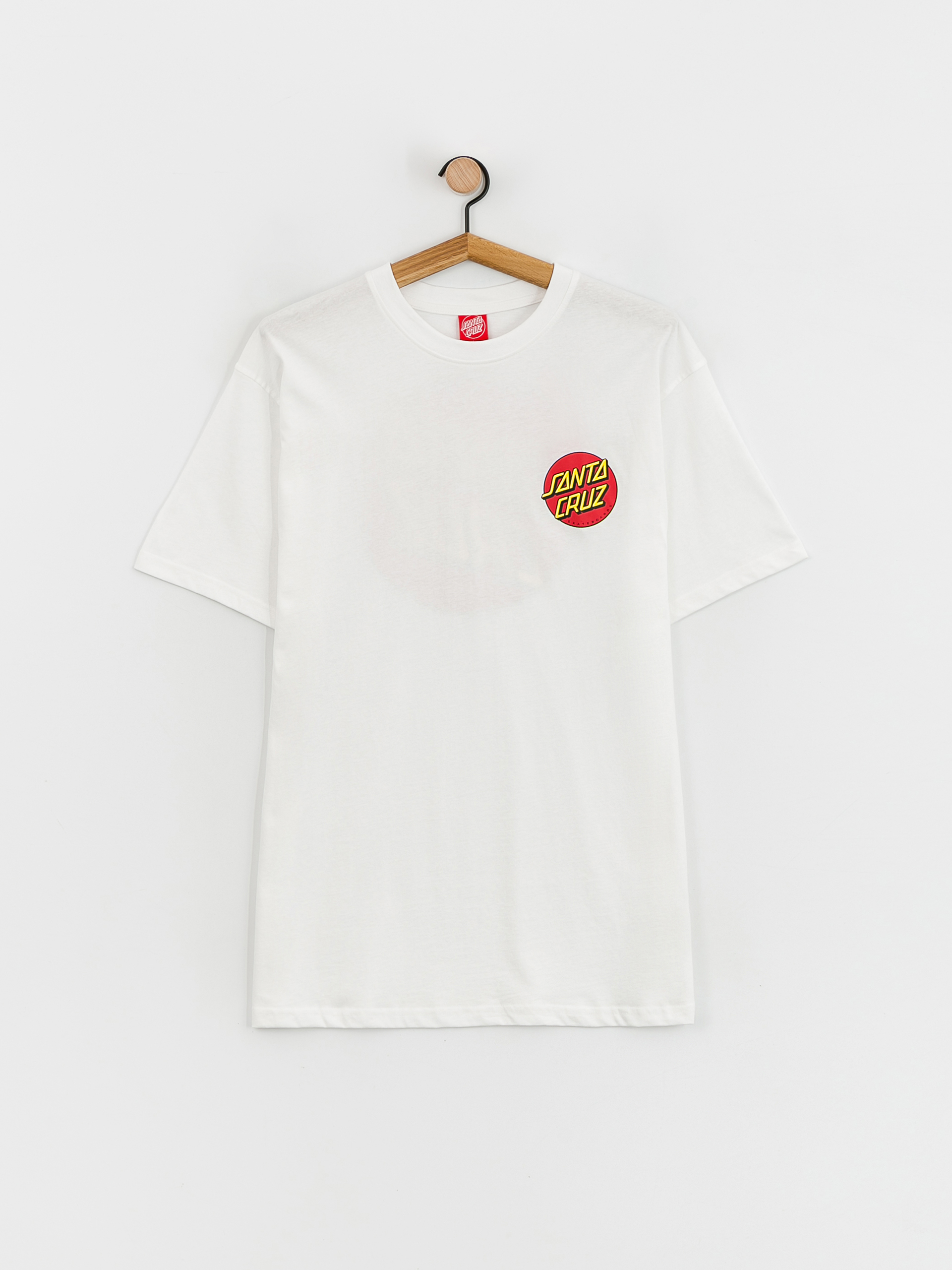 Santa Cruz Classic Dot Chest T-shirt (white)