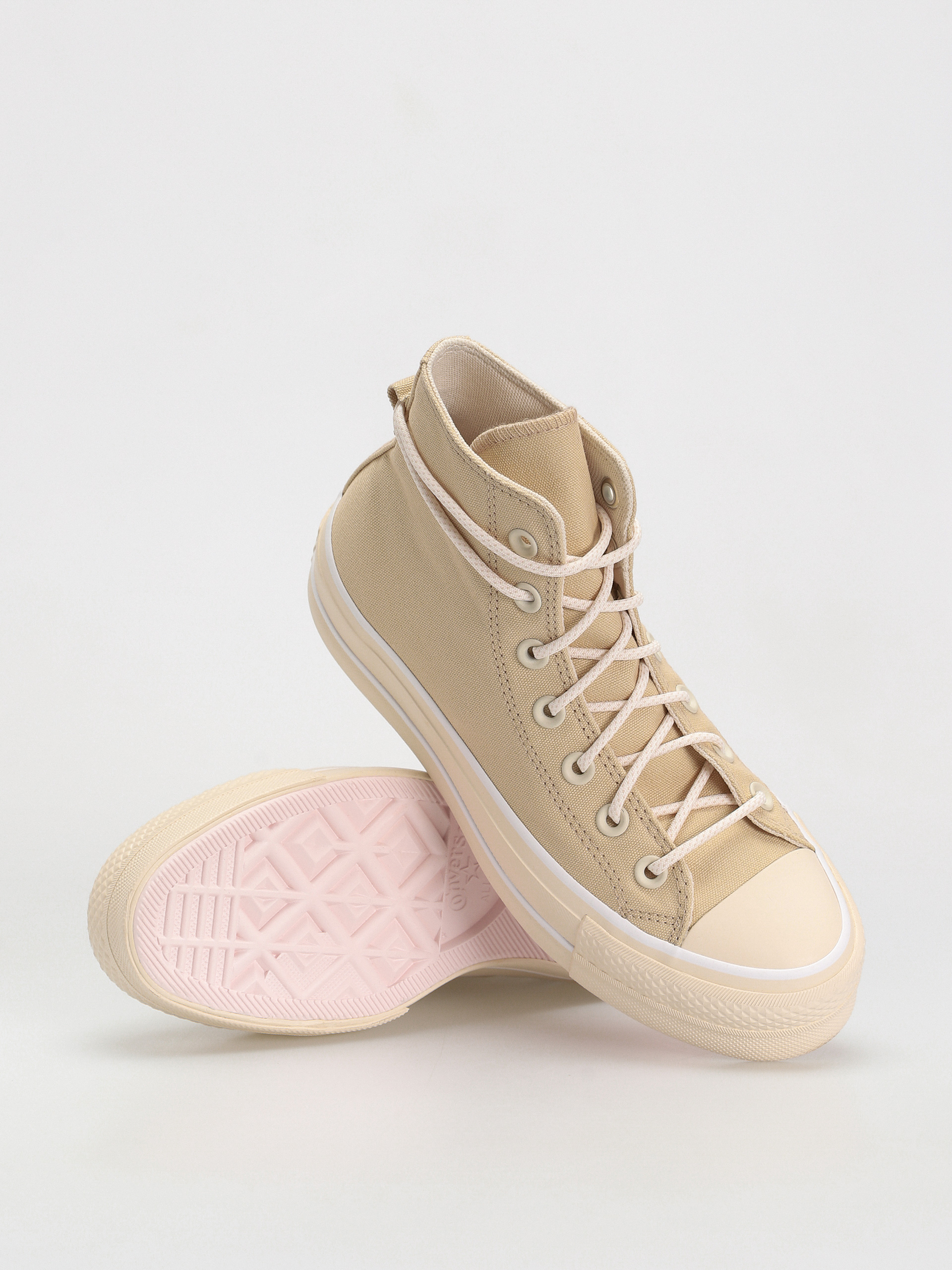 Converse Chuck Taylor All Star Lift Hi Chucks Wmn (oat milk)
