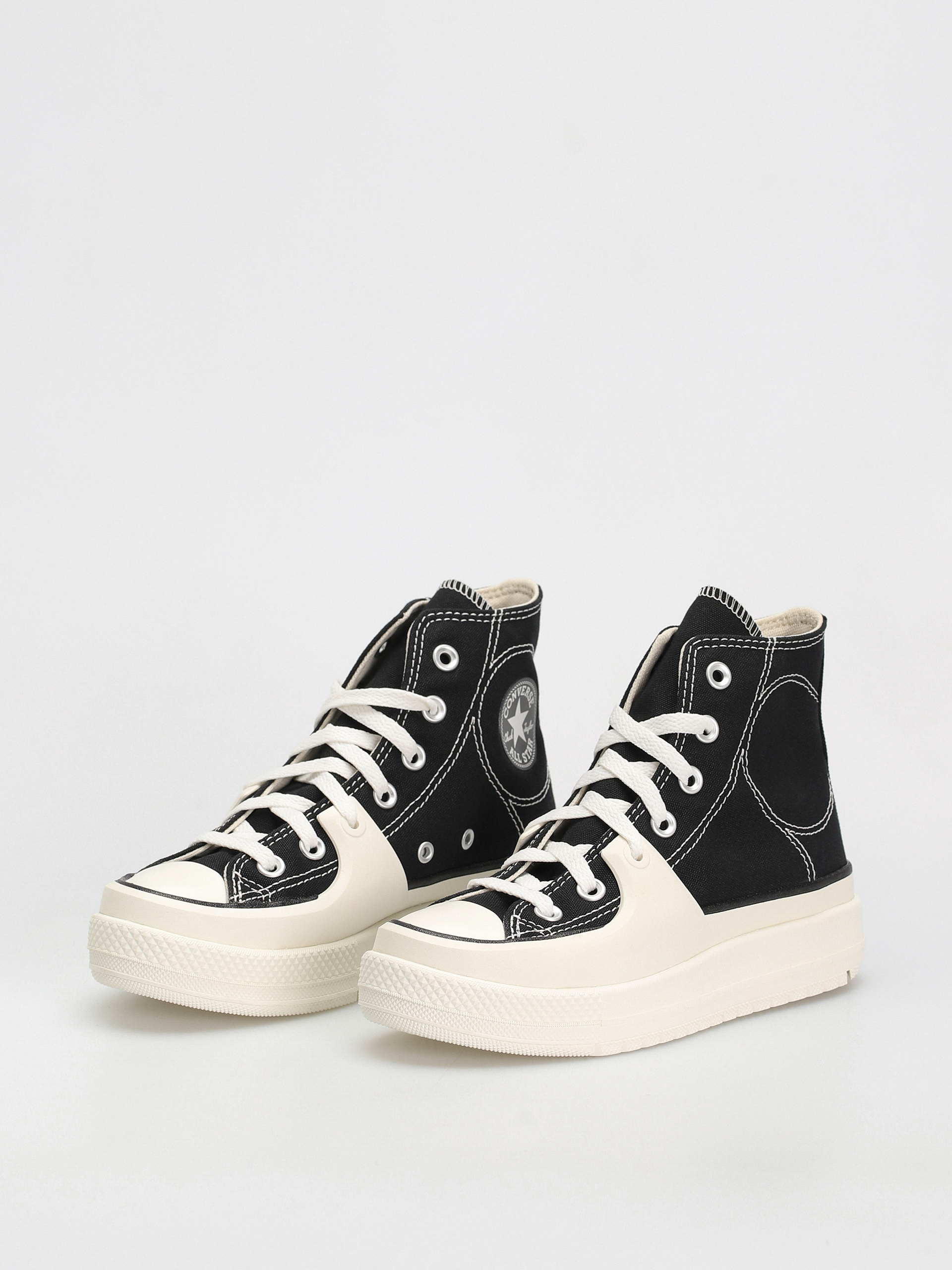 Converse Chuck Taylor All Star Construct Hi Chucks Wmn (black/vintage white)