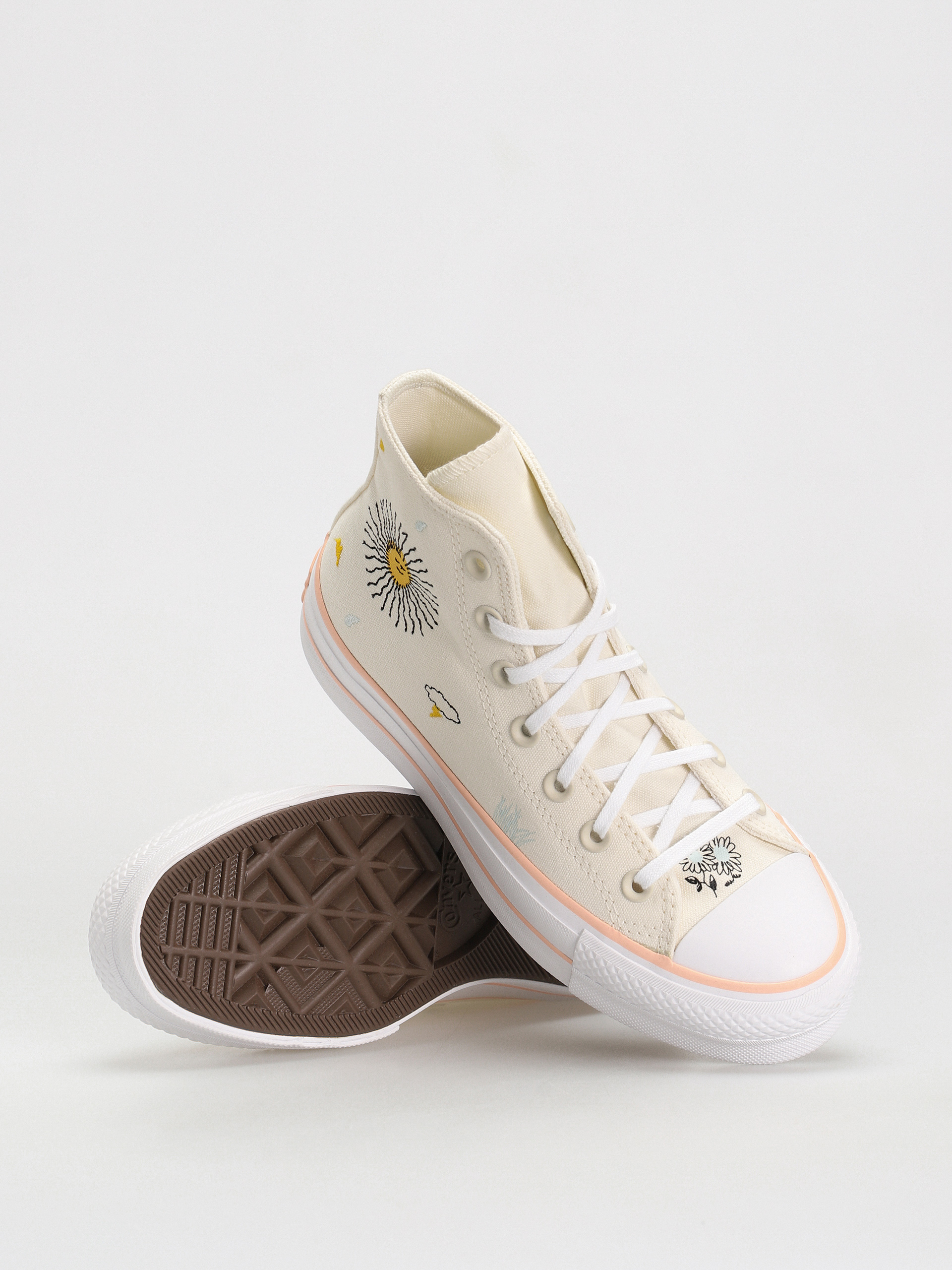 Converse Chuck Taylor All Star Lift Hi Chucks Wmn (egret)