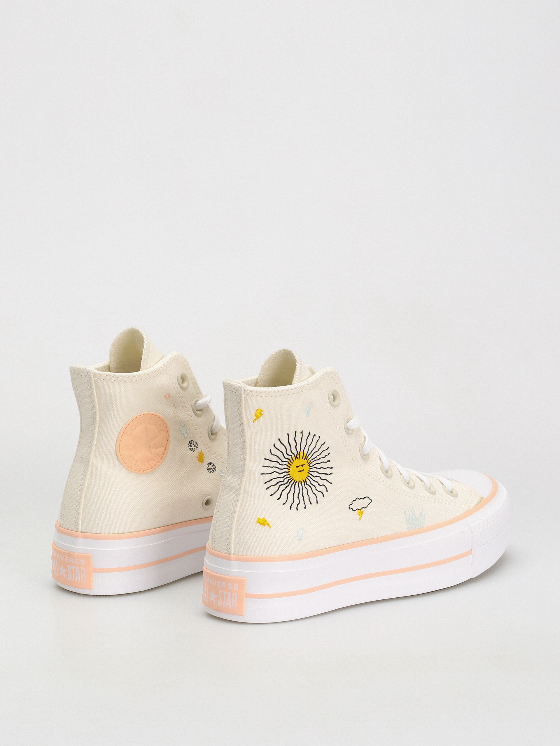 Converse Chuck Taylor All Star Lift Hi Chucks Wmn (egret)