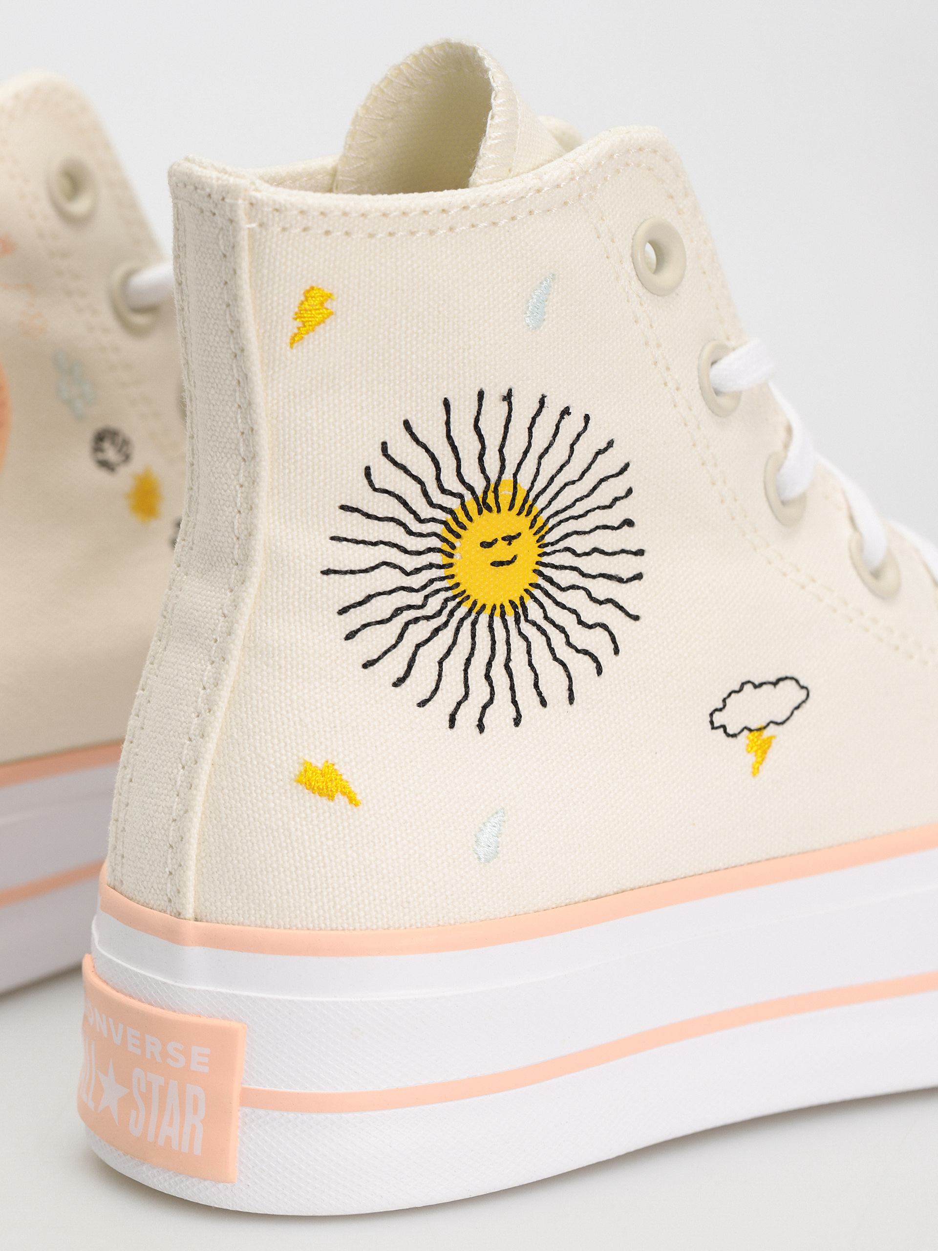 Converse Chuck Taylor All Star Lift Hi Chucks Wmn (egret)