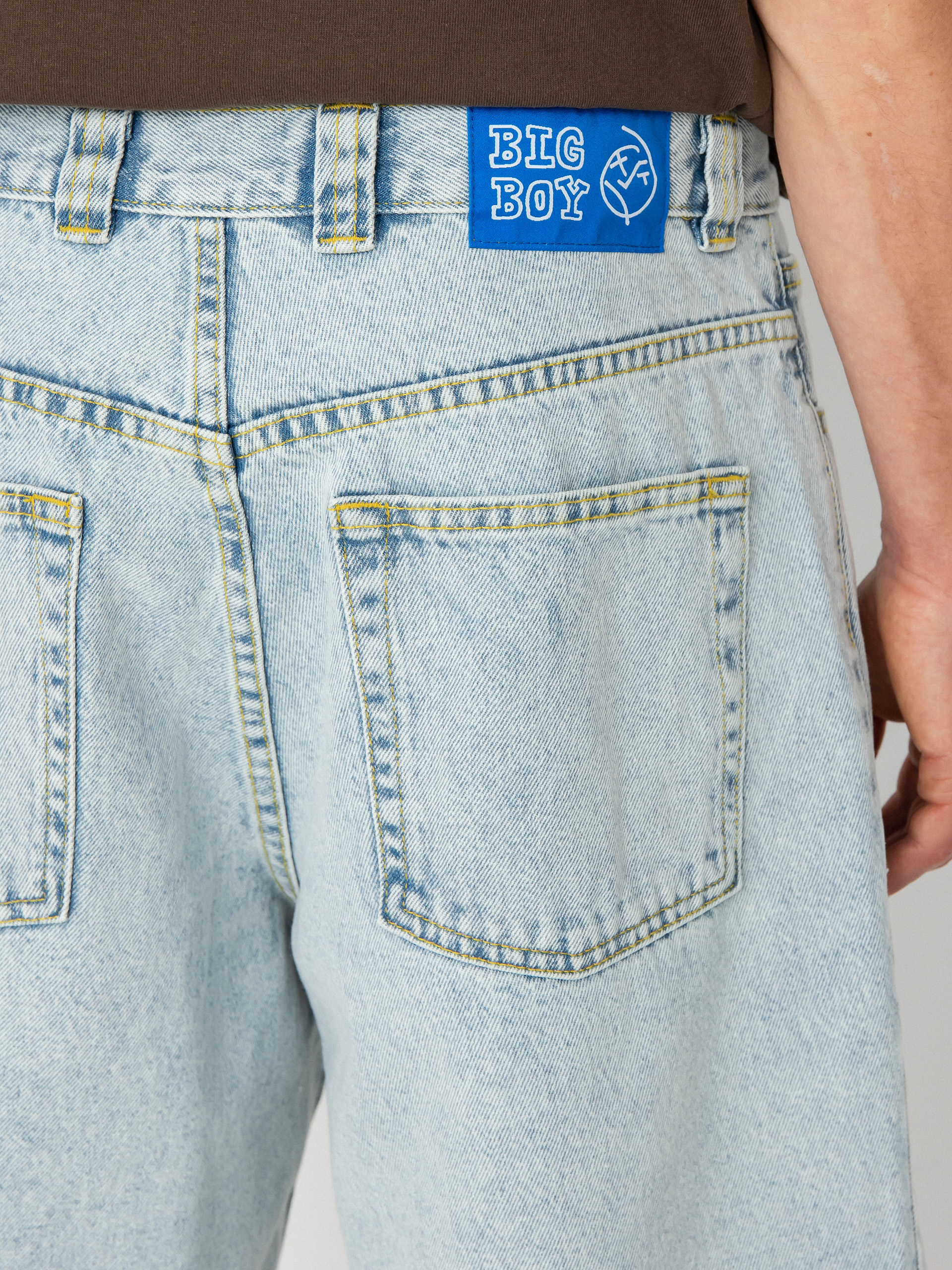 Polar Skate Big Boy Shorts (light blue)