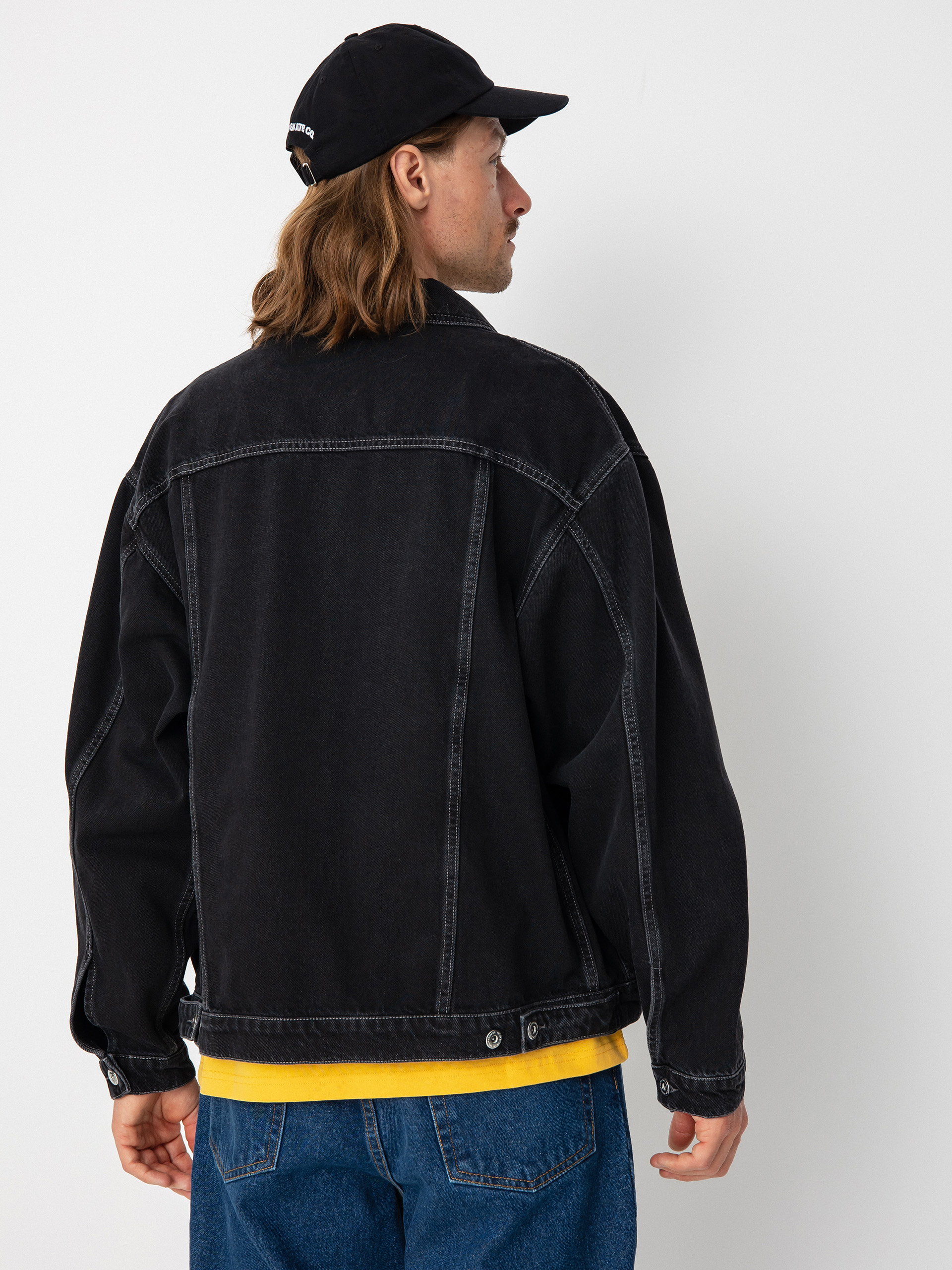 Polar Skate Patrik Denim Jacke (silver black)