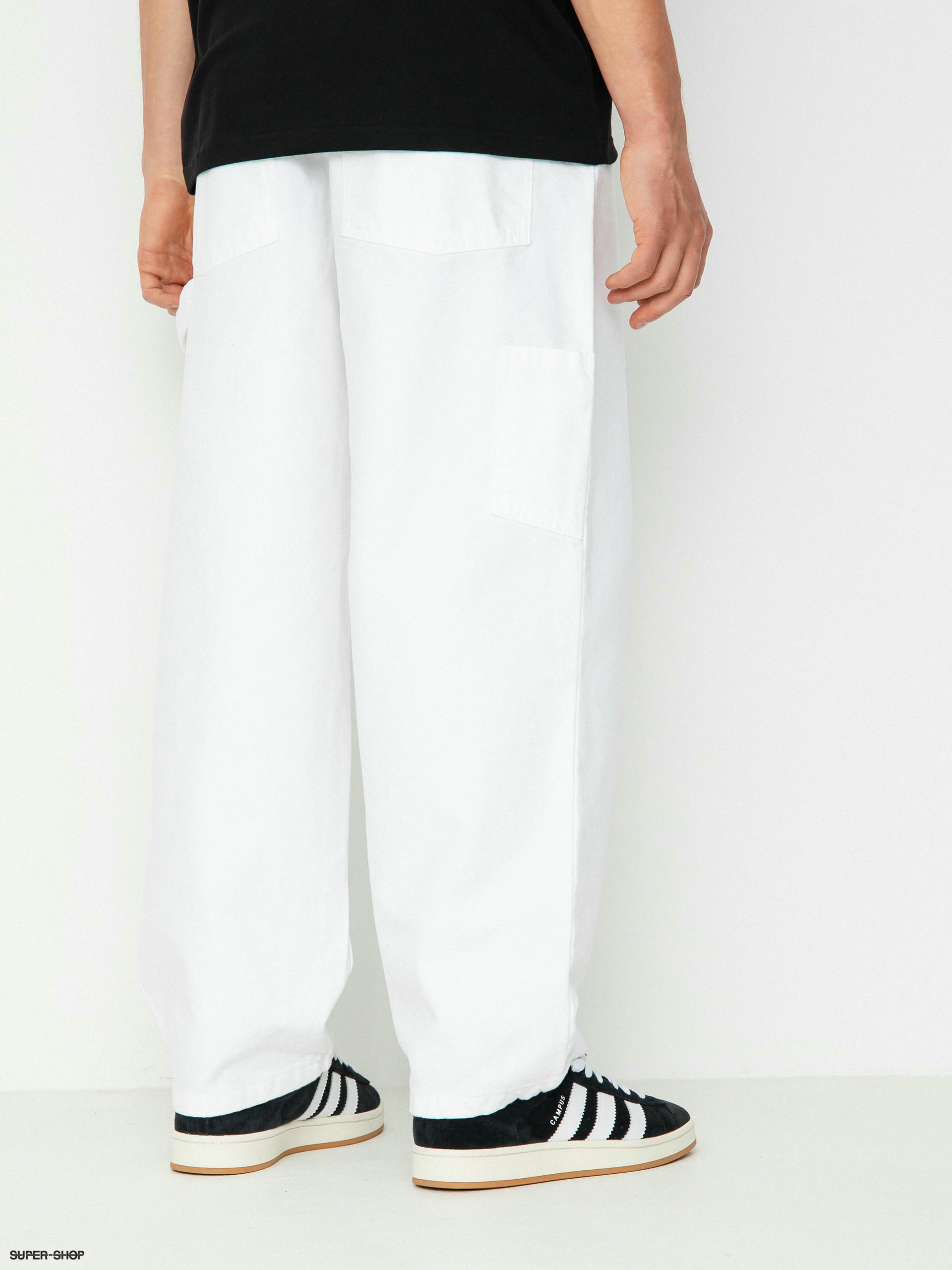 White store skate pants