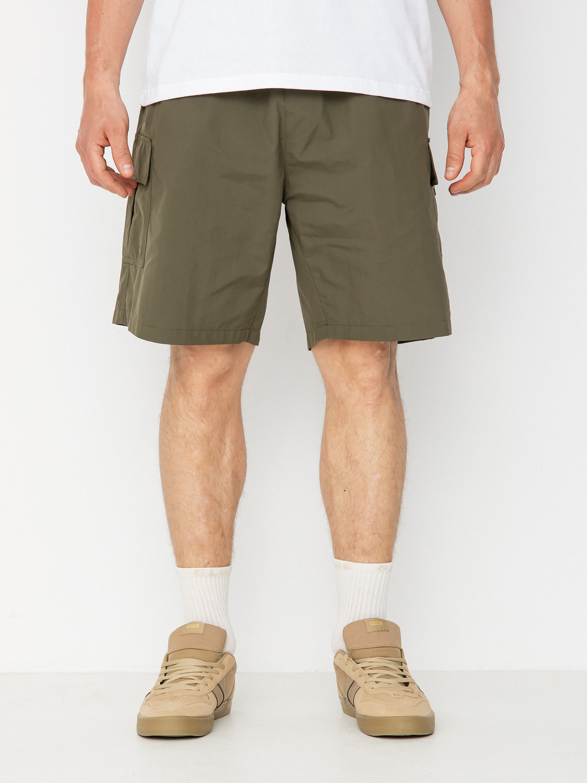 Polar Skate Utility Swim Shorts (dark olive)