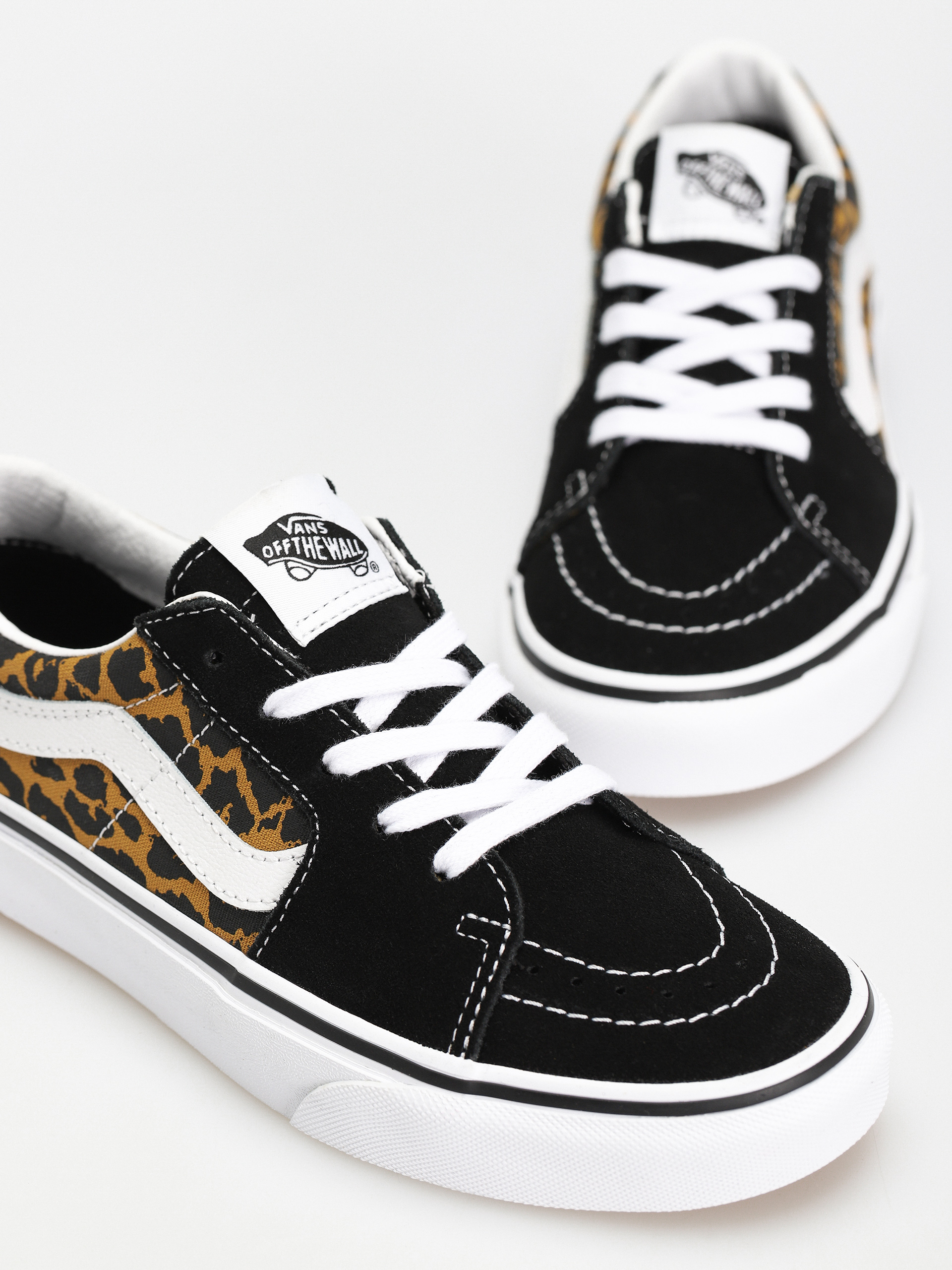 Vans Sk8 Low Shoes (leopard black/true white)