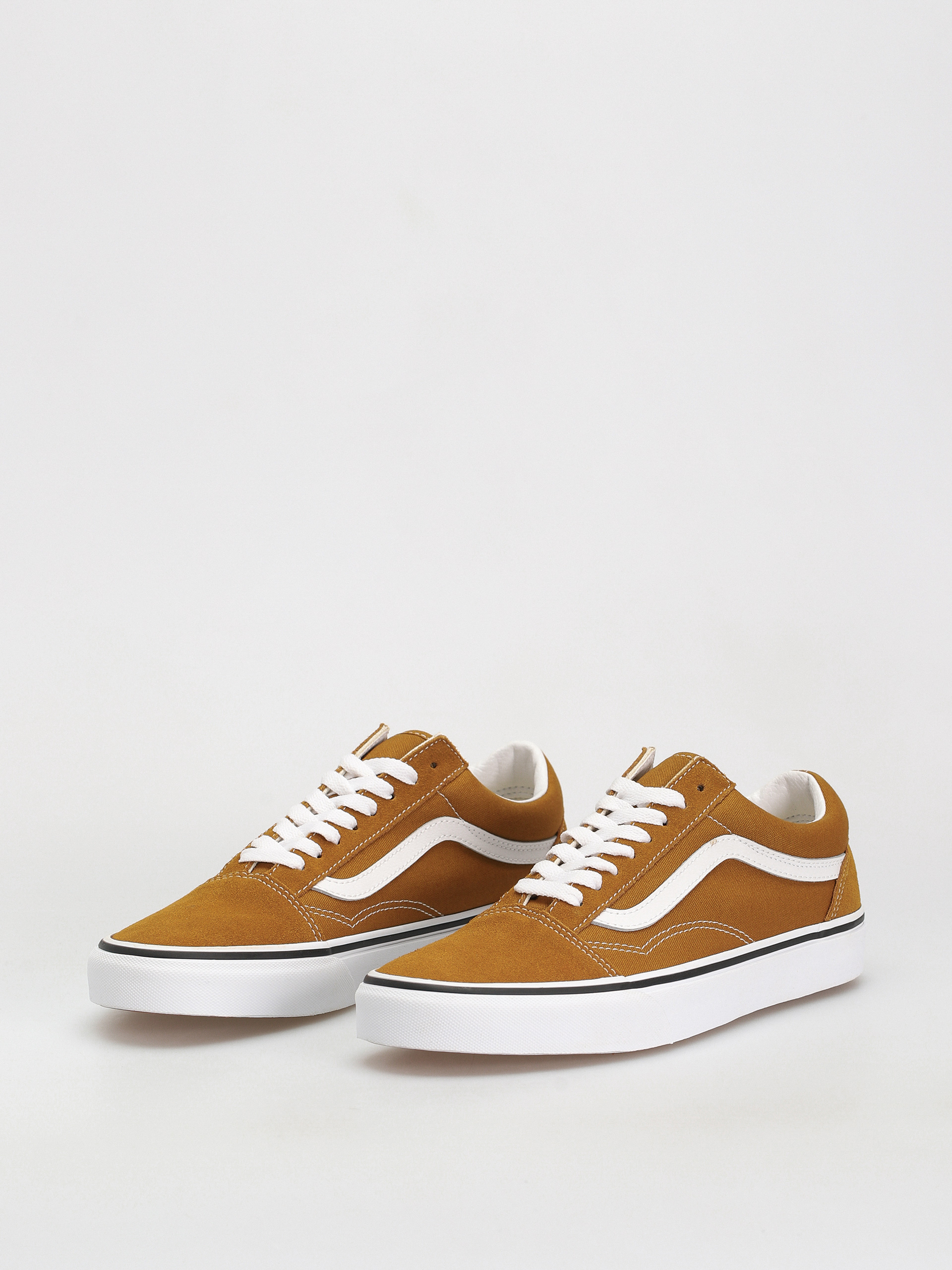 Vans Old Skool Shoes (color theory golden brown)